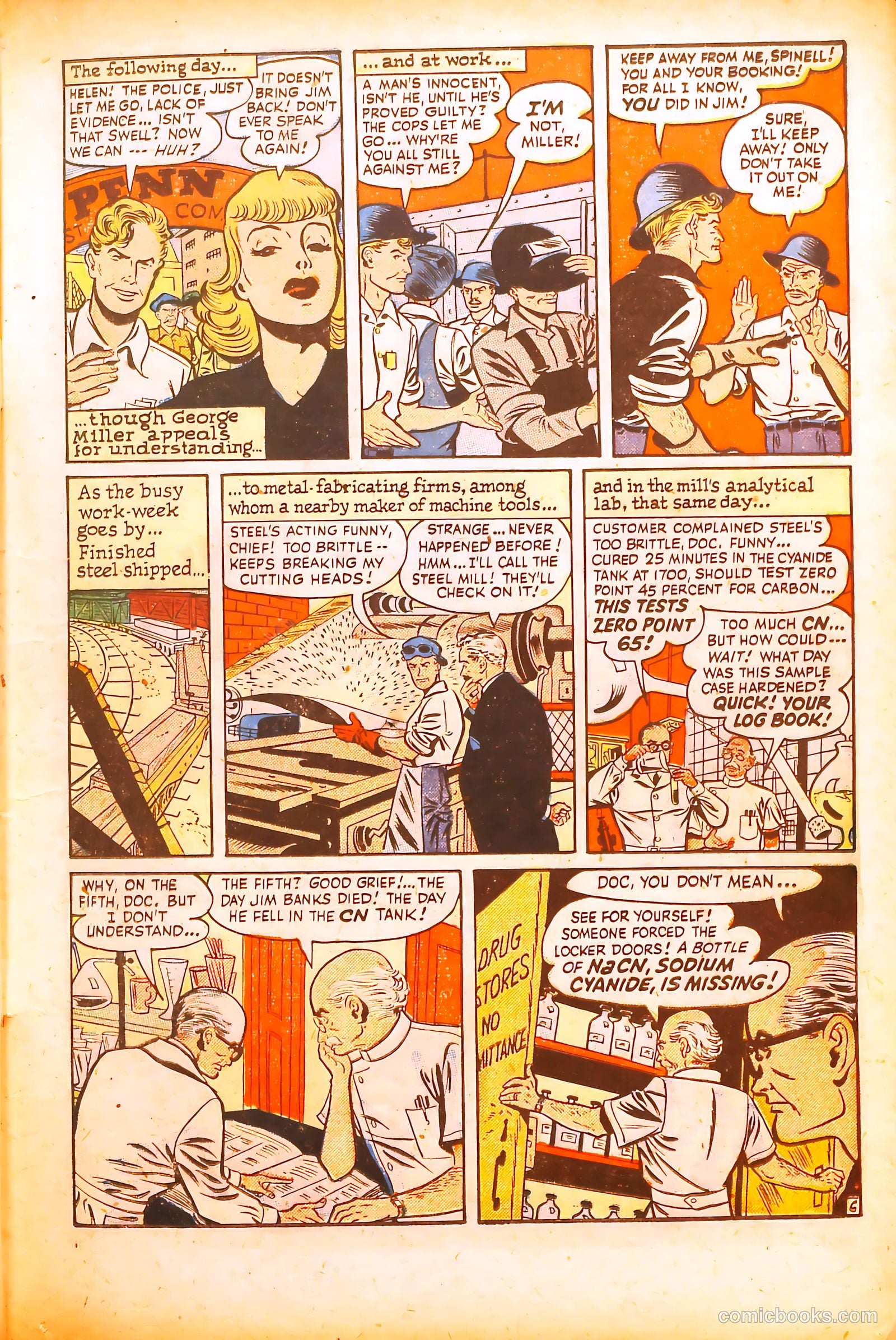 Gangsters Can't Win #8 (1949) — page 19 of 52