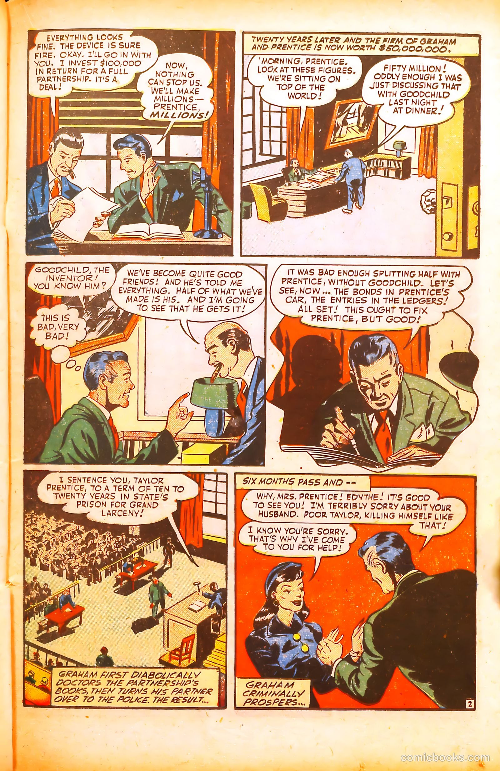 Gangsters Can't Win #8 (1949) — page 31 of 52