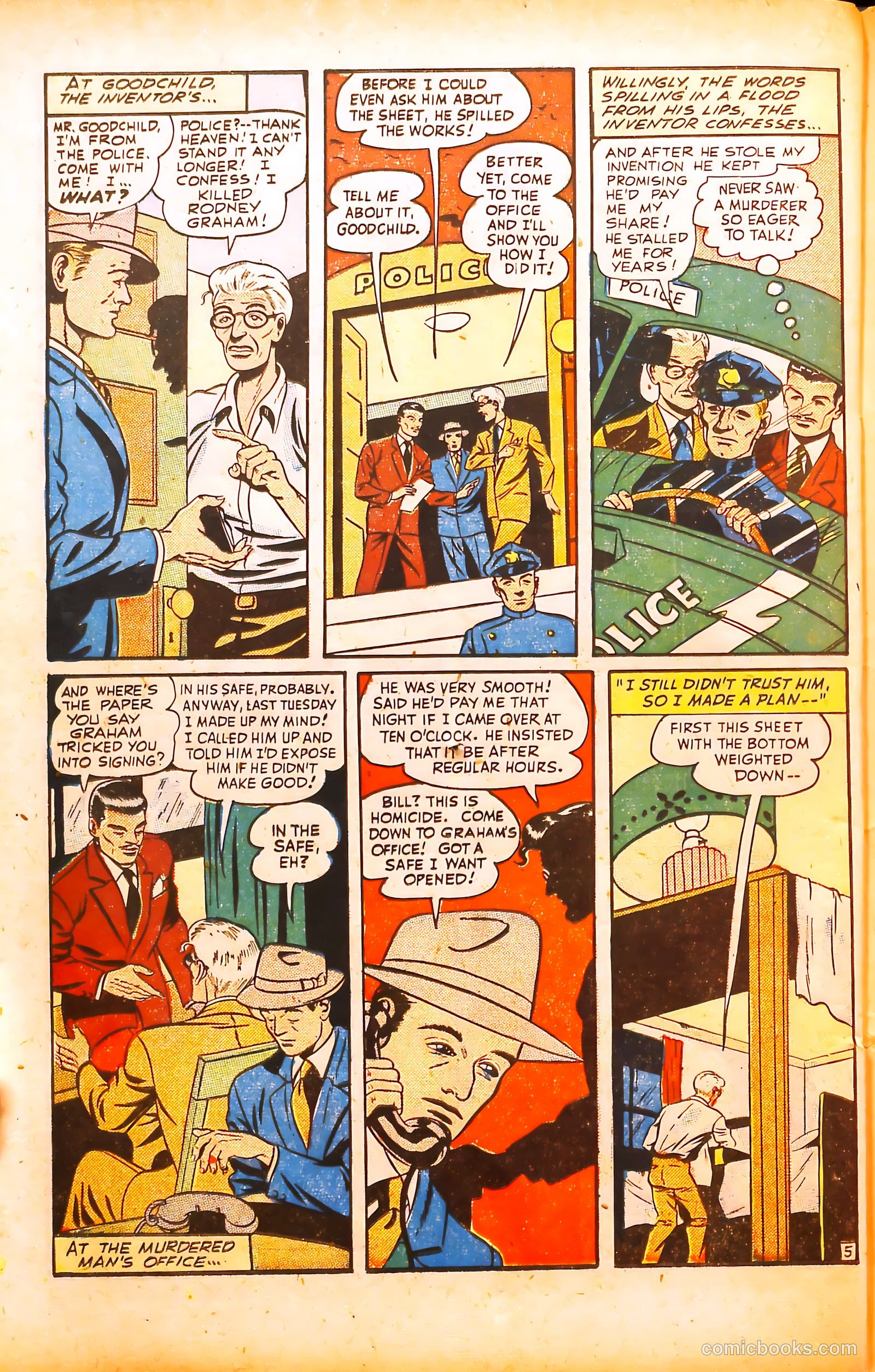Gangsters Can't Win #8 (1949) — page 34 of 52