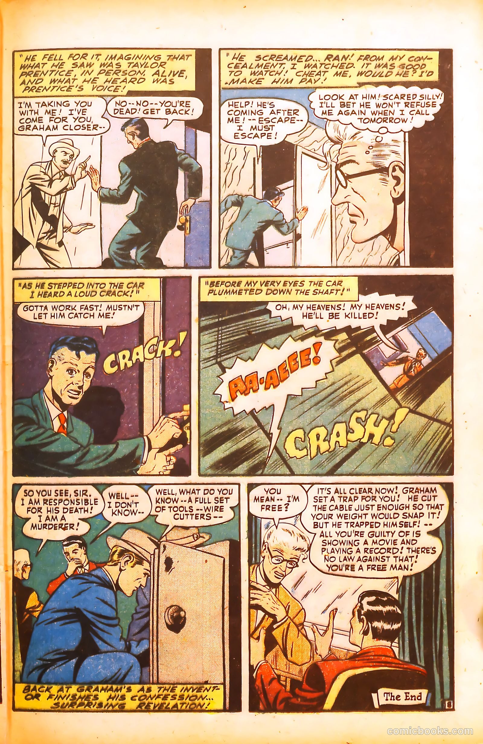 Gangsters Can't Win #8 (1949) — page 37 of 52