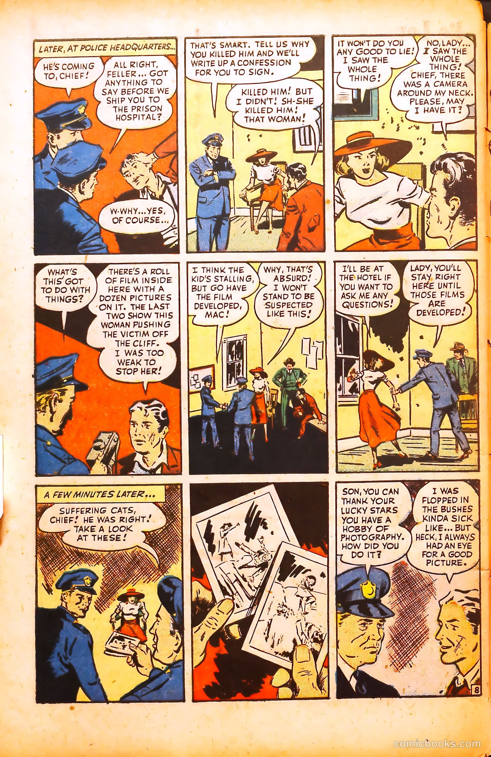 Gangsters Can't Win #8 (1949) — page 48 of 52