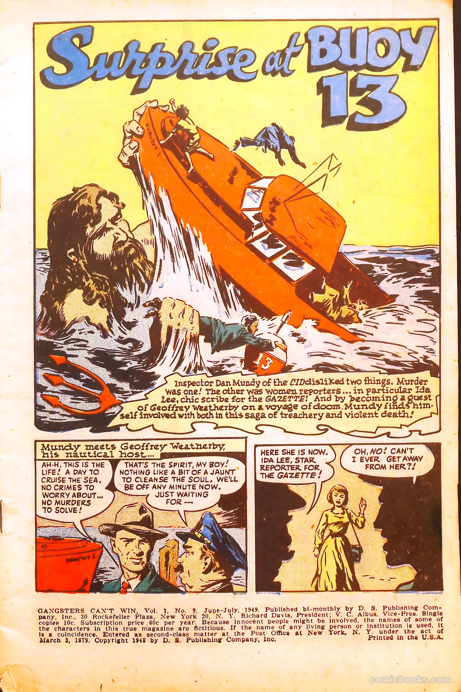 Gangsters Can't Win #9 (1949) — page 3 of 52