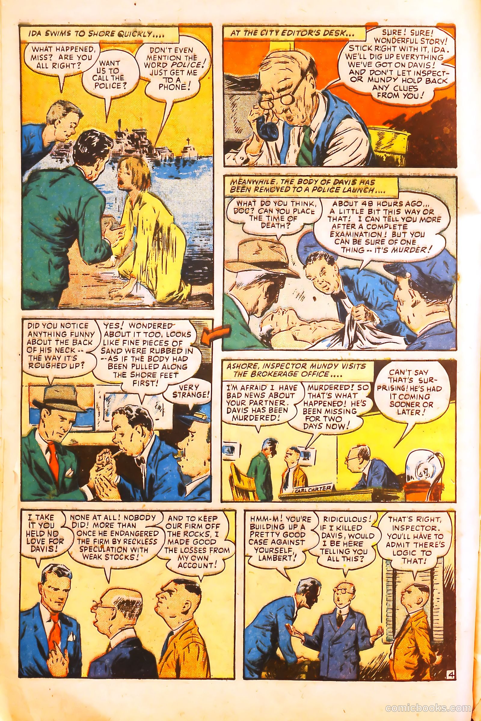 Gangsters Can't Win #9 (1949) — page 6 of 52