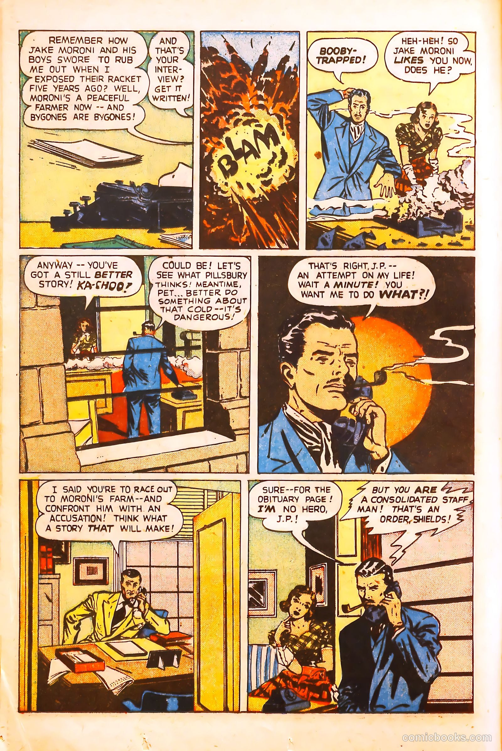 Gangsters Can't Win #9 (1949) — page 16 of 52