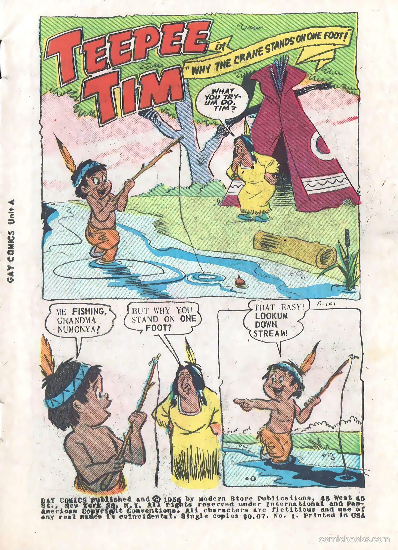 Gay Comics #1 (1954) — page 3 of 36
