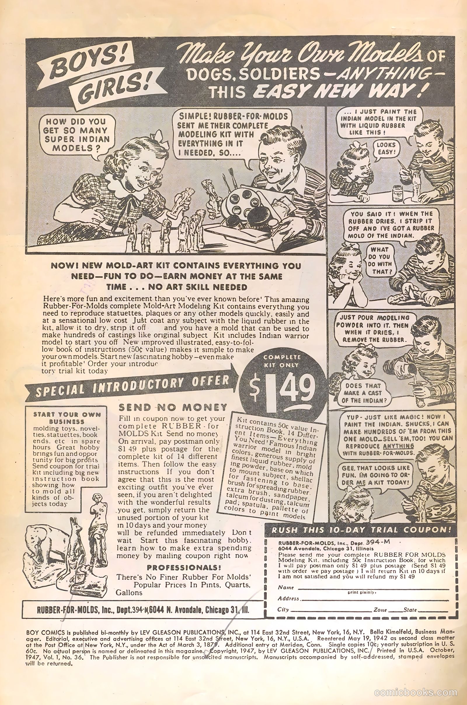 Gay Comics #36 (1949) — page 2 of 52