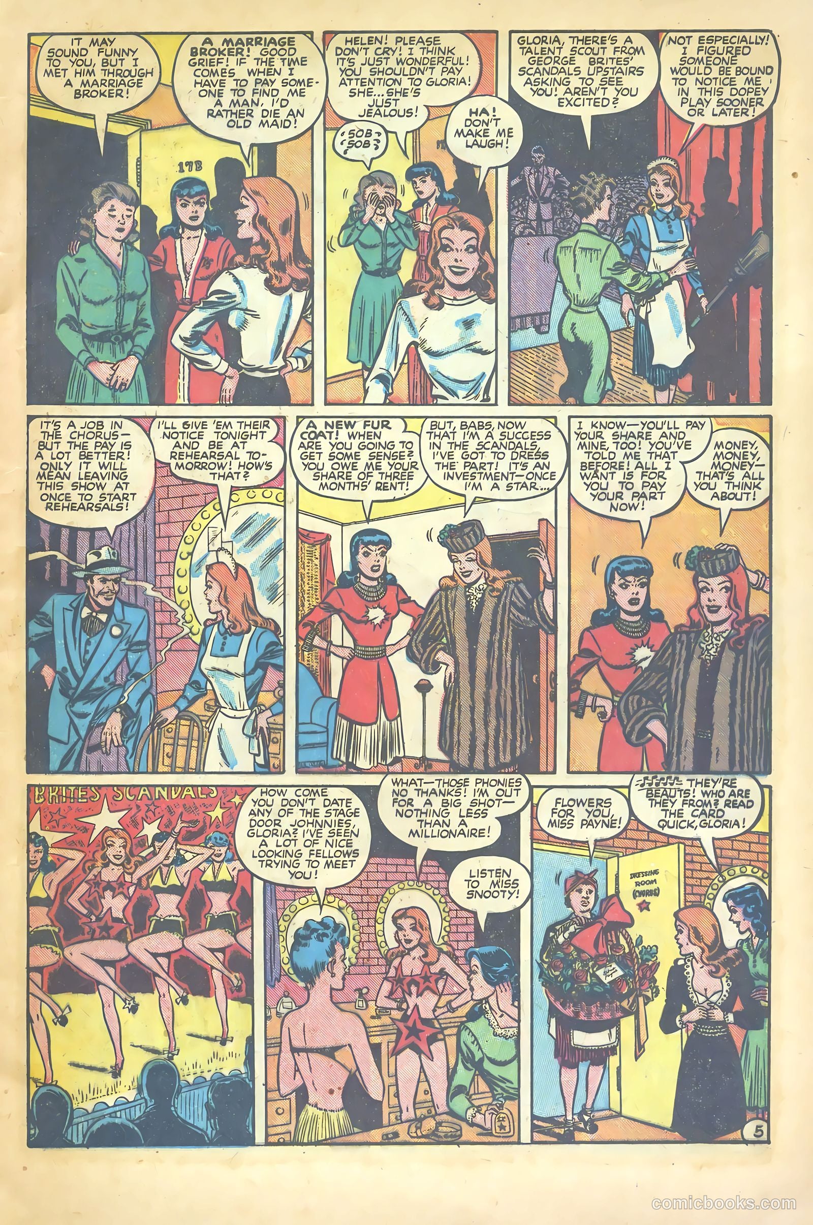 Gay Comics #36 (1949) — page 9 of 52