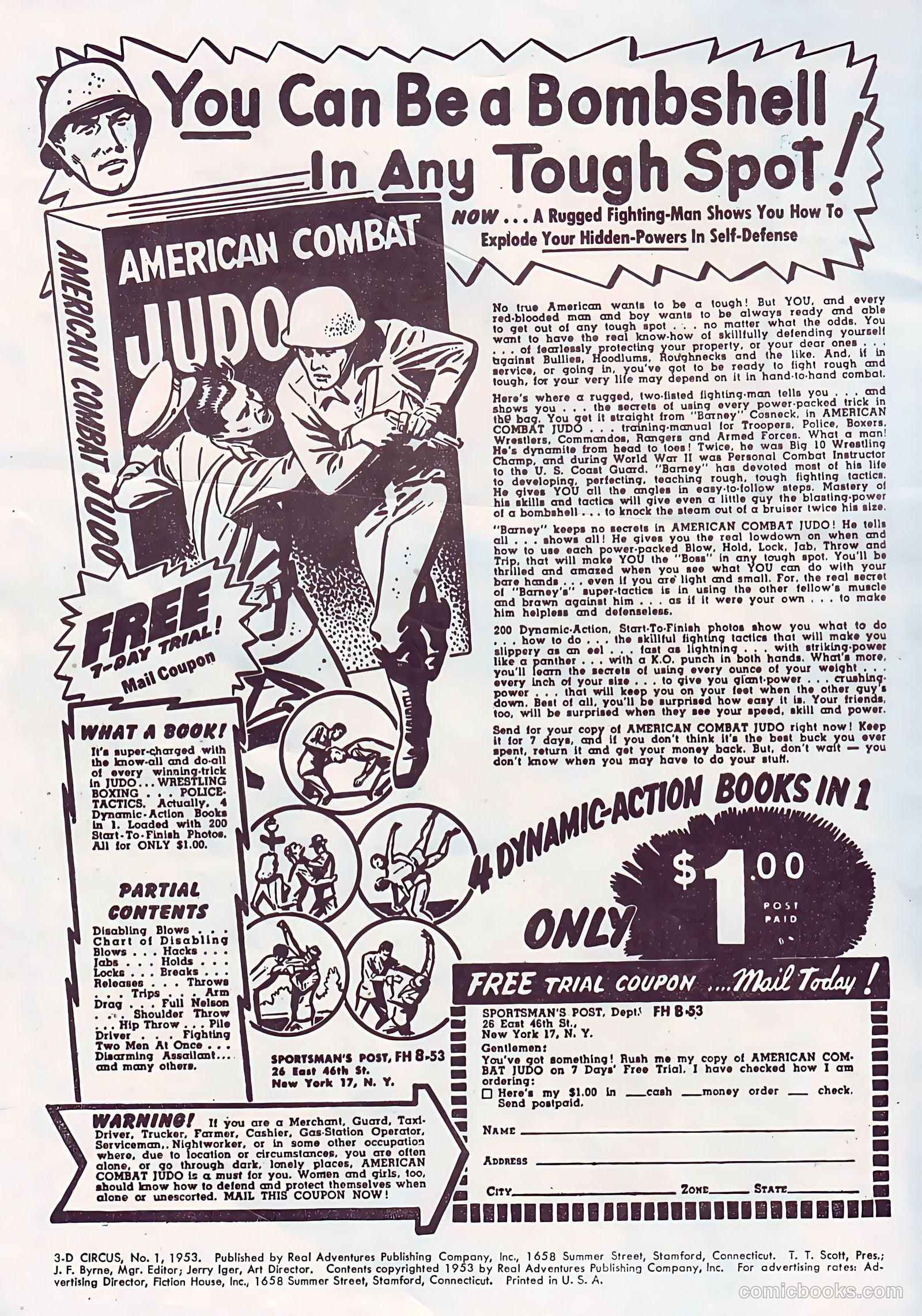 3-D Circus #1 (1953) — page 2 of 36