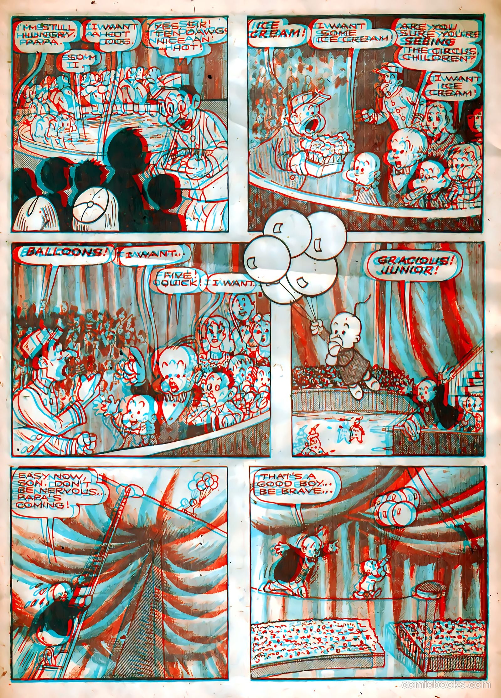 3-D Circus #1 (1953) — page 4 of 36