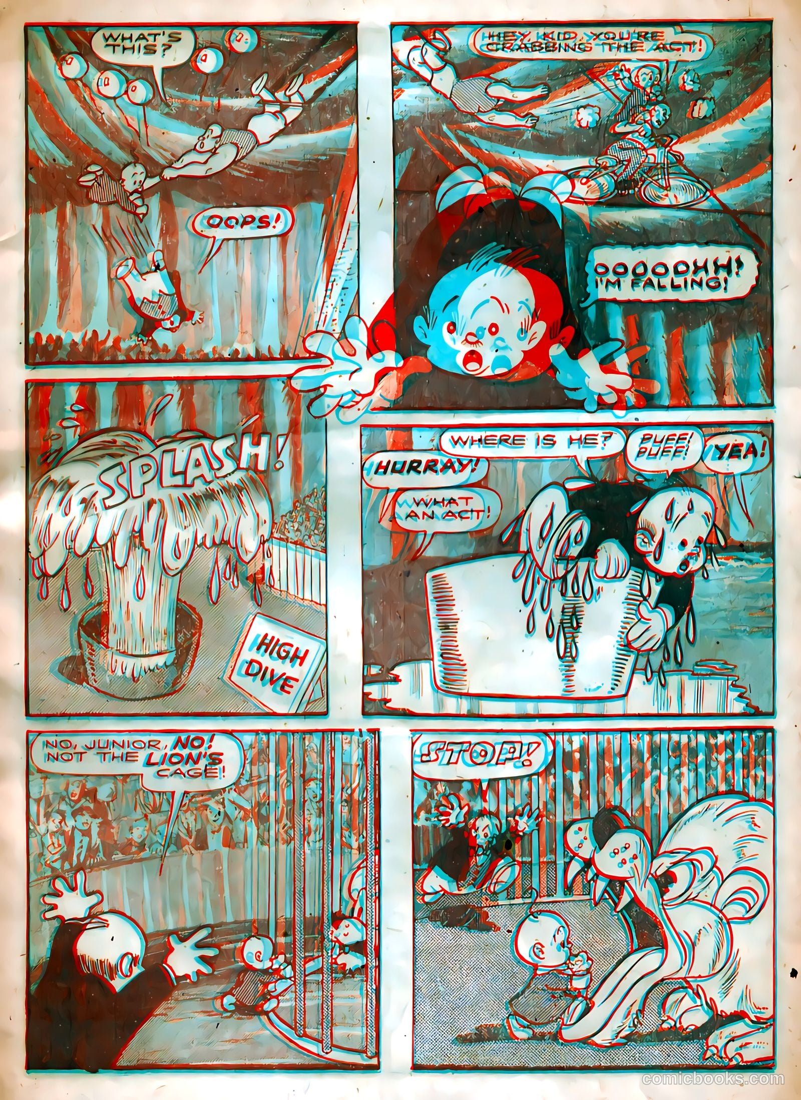 3-D Circus #1 (1953) — page 5 of 36