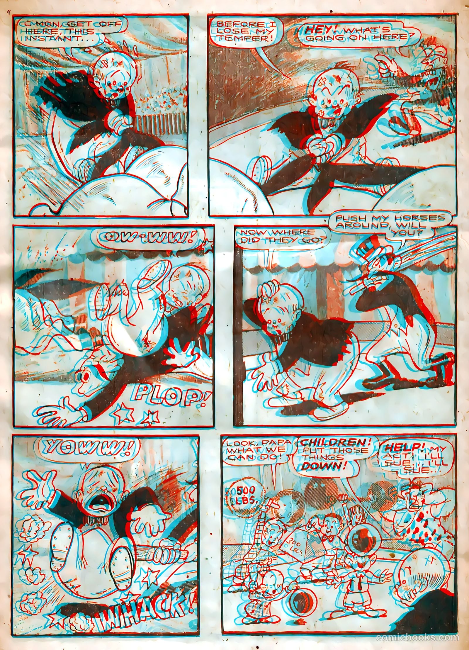 3-D Circus #1 (1953) — page 7 of 36