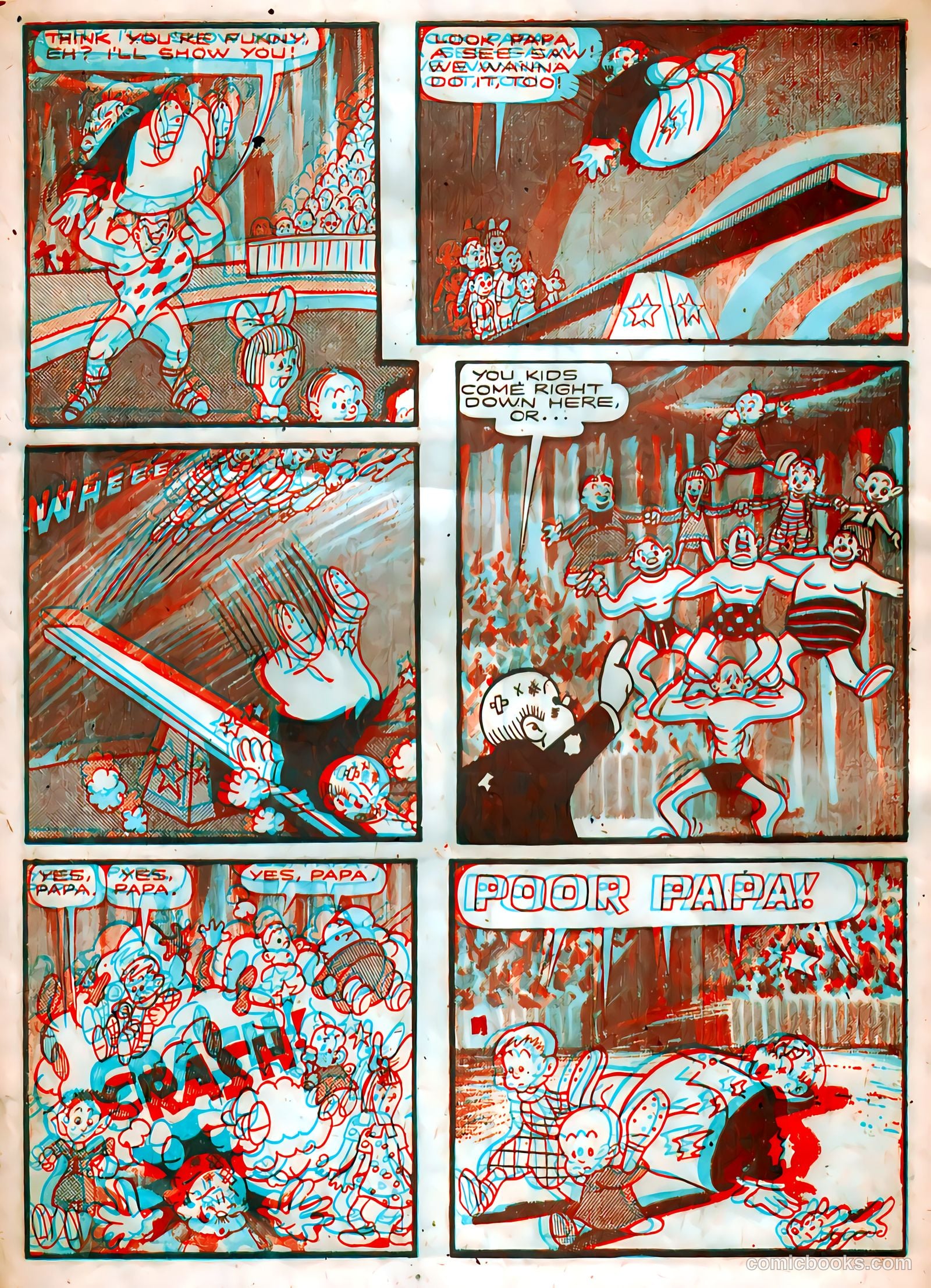 3-D Circus #1 (1953) — page 8 of 36
