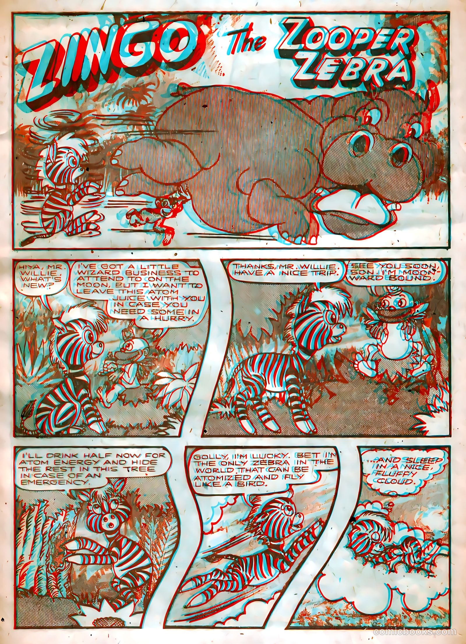 3-D Circus #1 (1953) — page 9 of 36
