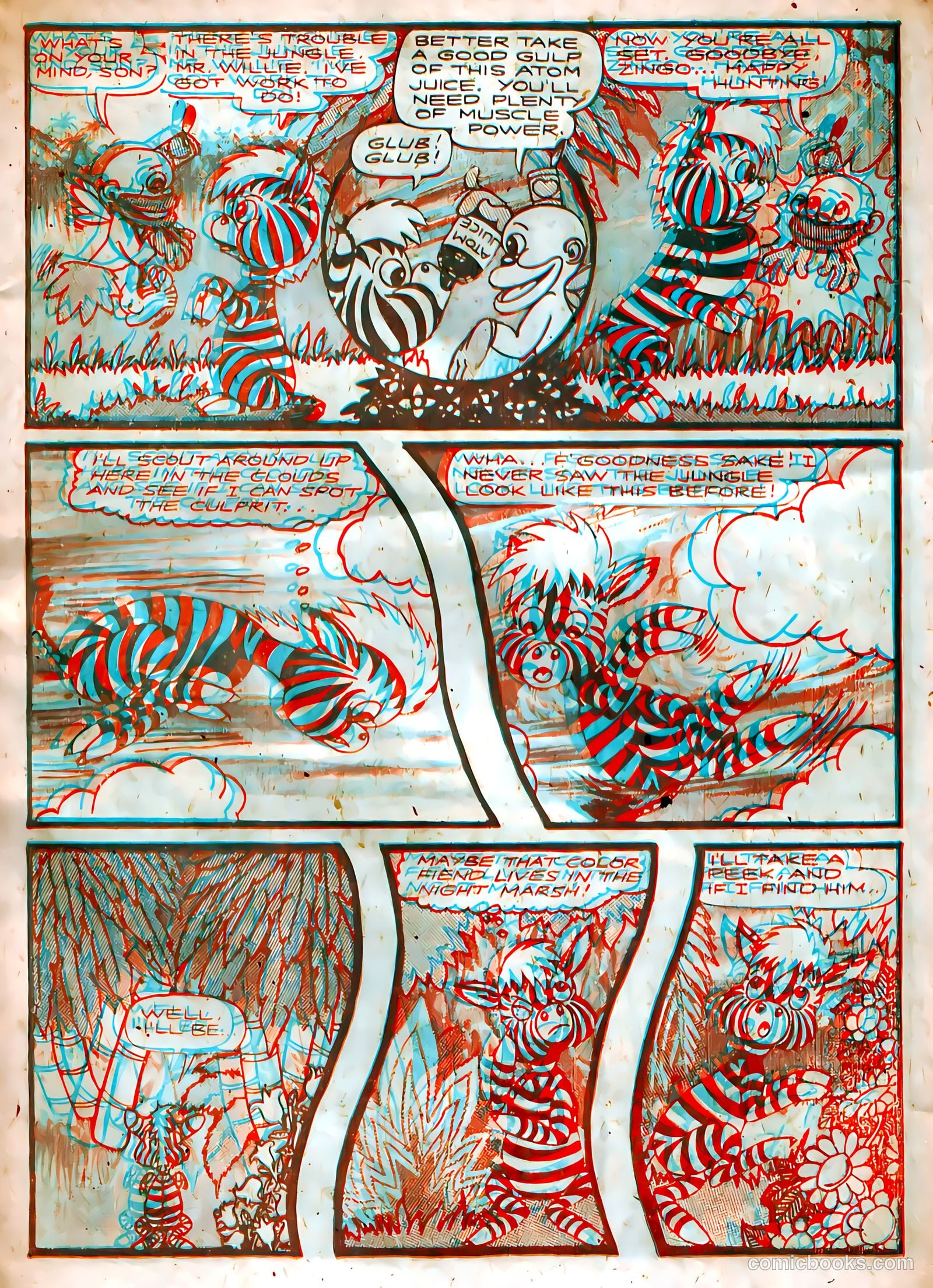 3-D Circus #1 (1953) — page 11 of 36