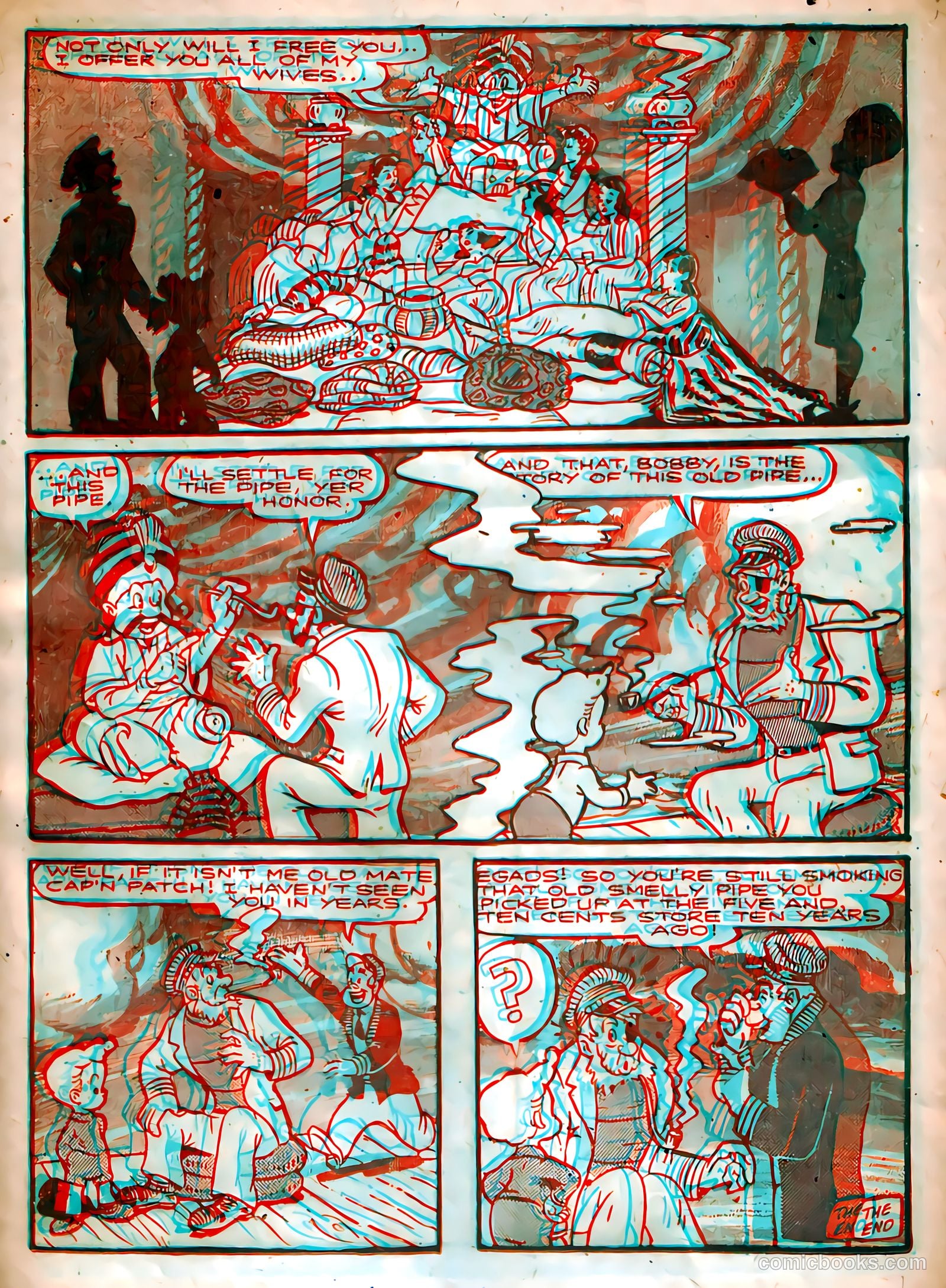 3-D Circus #1 (1953) — page 25 of 36