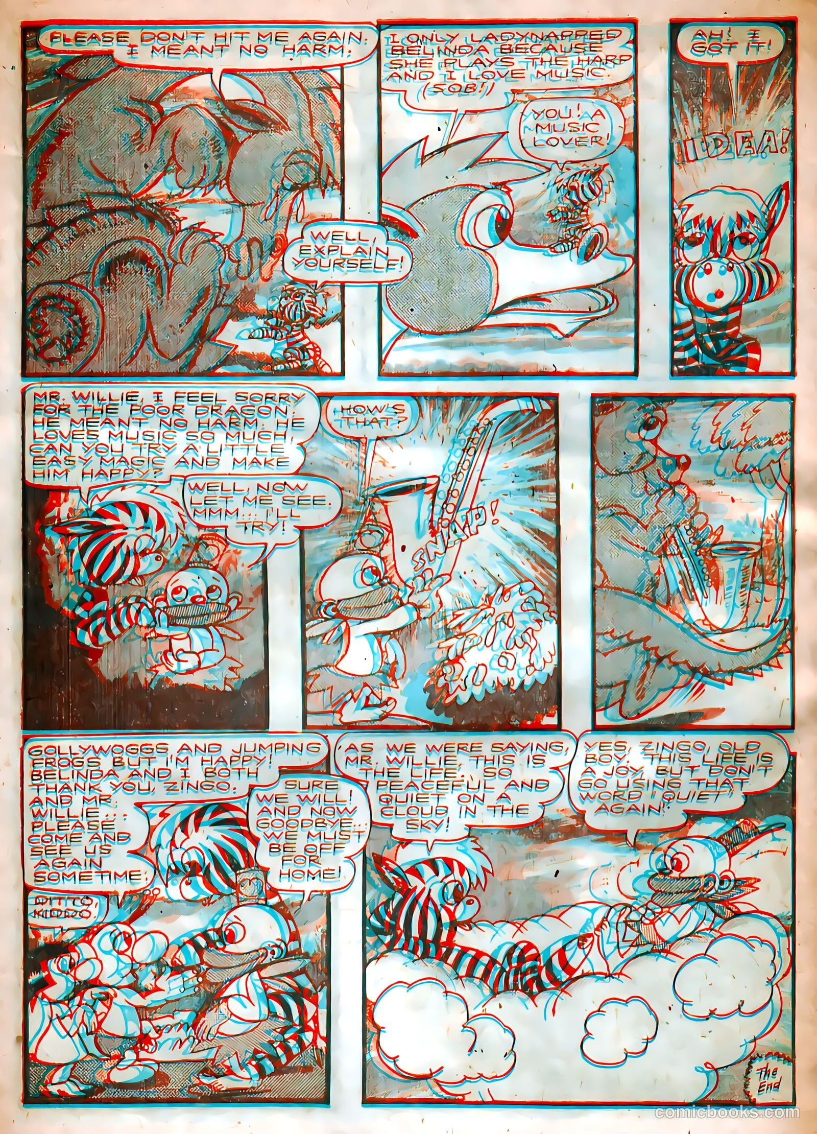 3-D Circus #1 (1953) — page 30 of 36