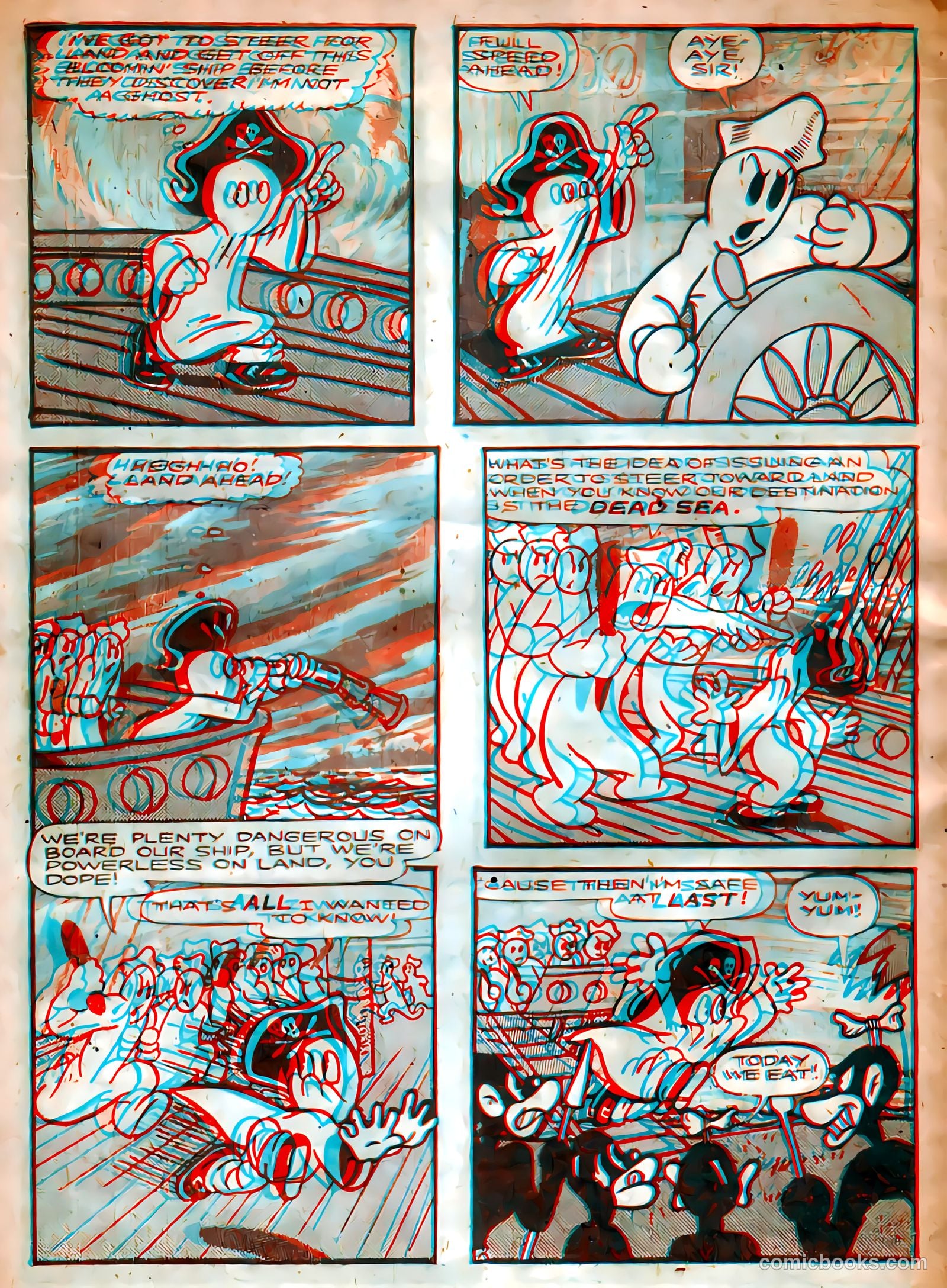 3-D Circus #1 (1953) — page 34 of 36