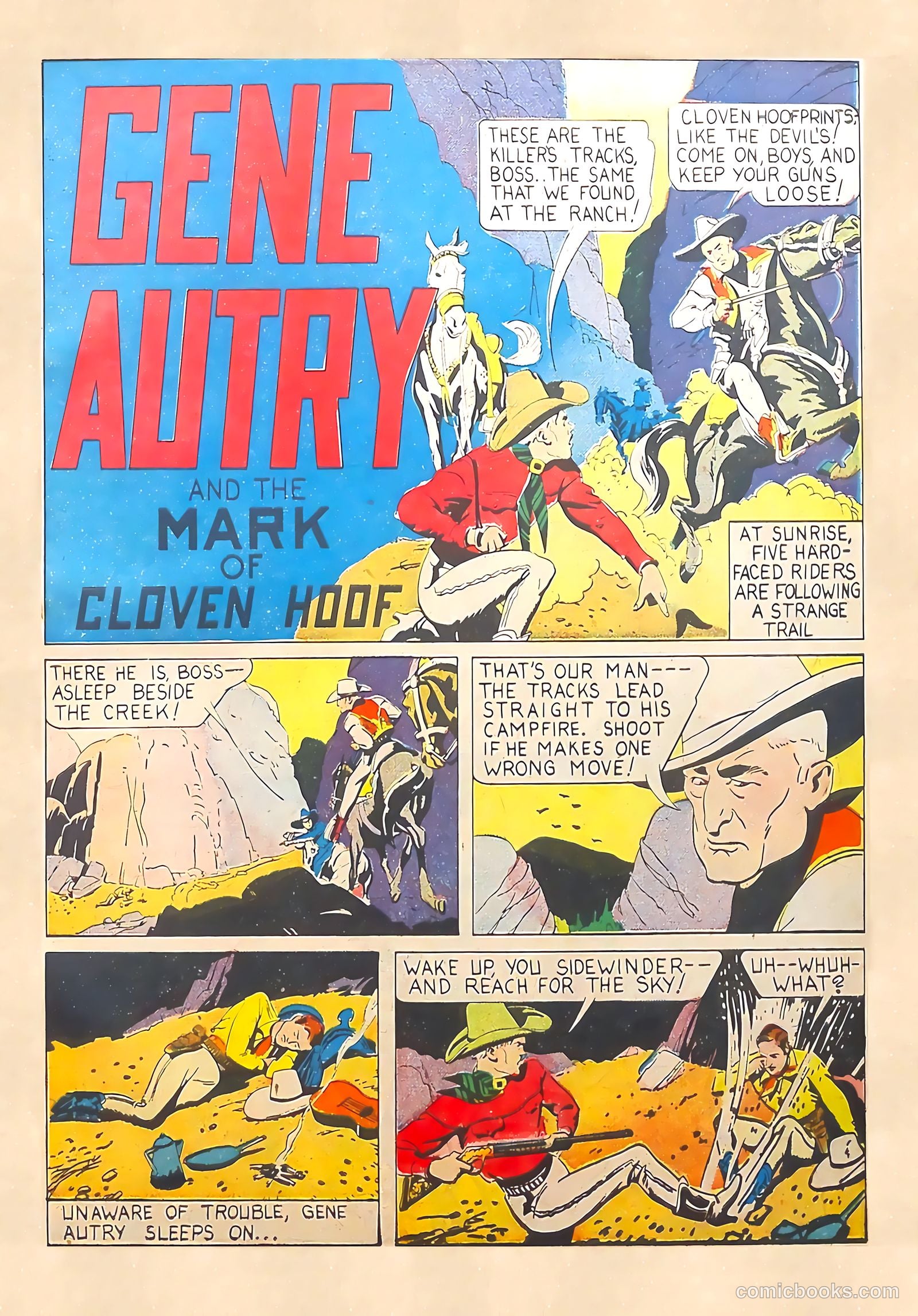 Gene Autry #1 (1941) — page 3 of 68