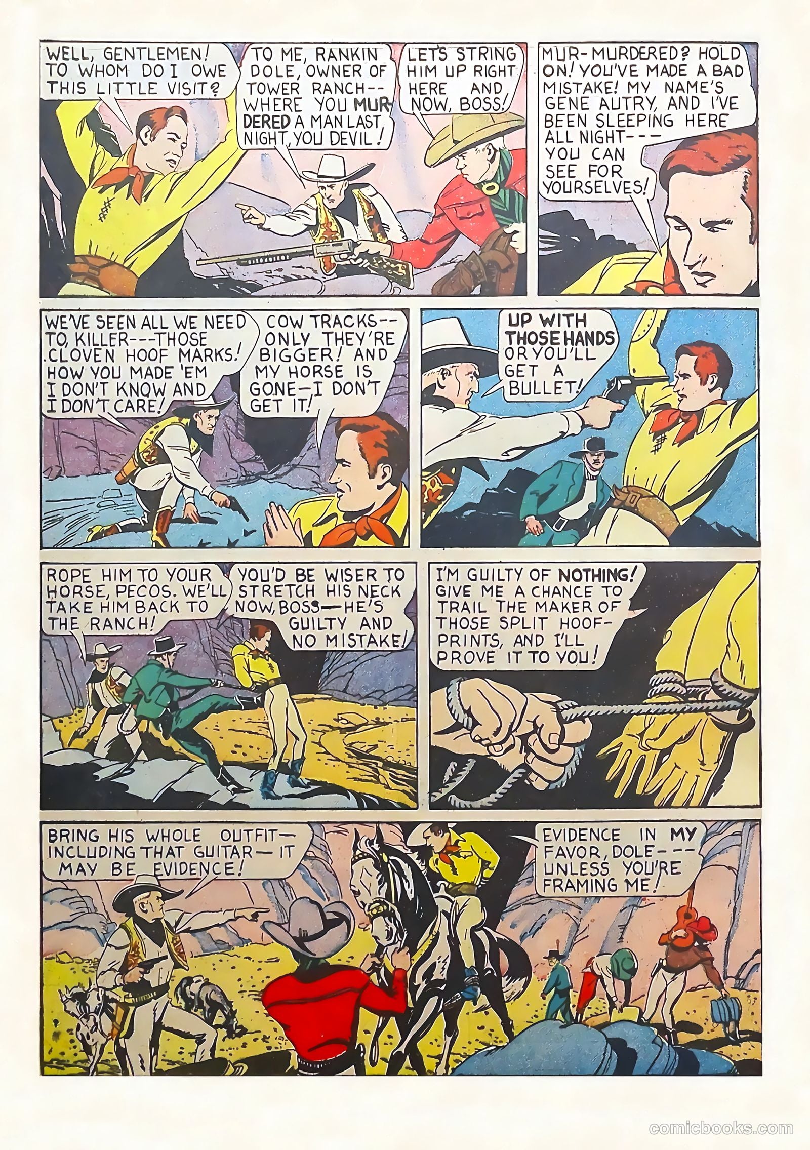 Gene Autry #1 (1941) — page 4 of 68