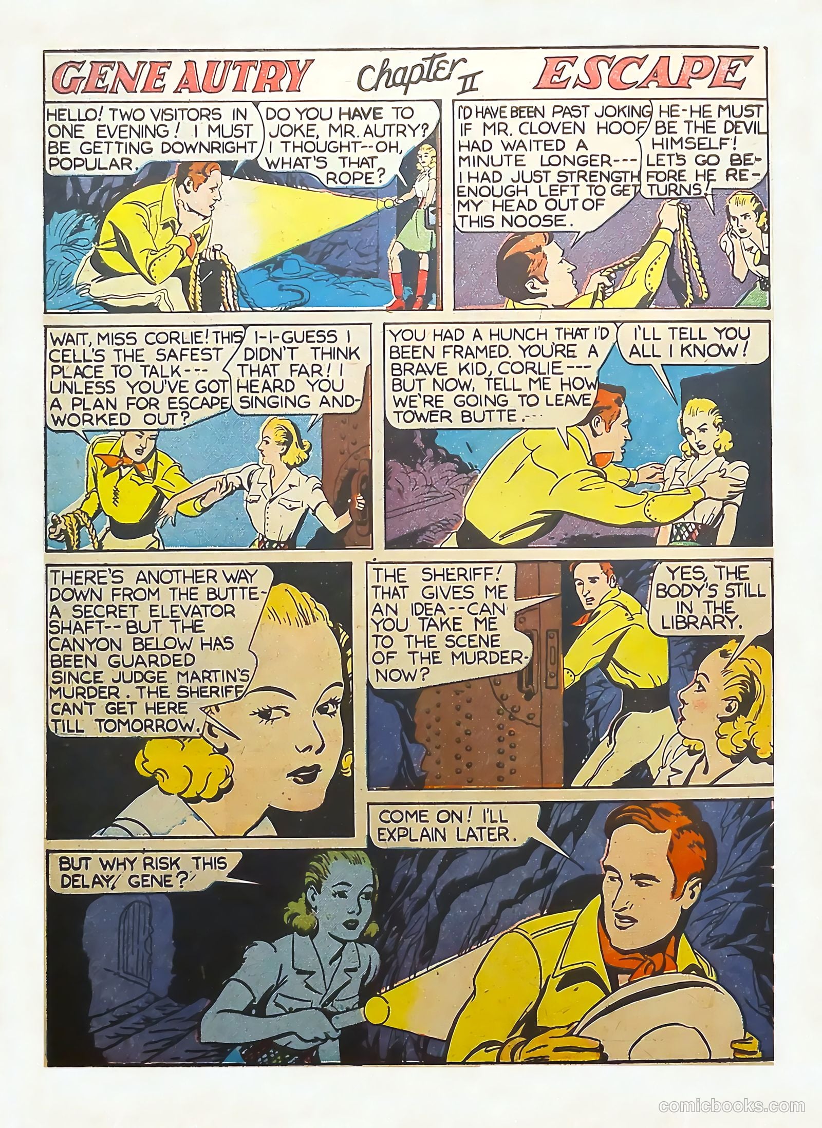 Gene Autry #1 (1941) — page 10 of 68