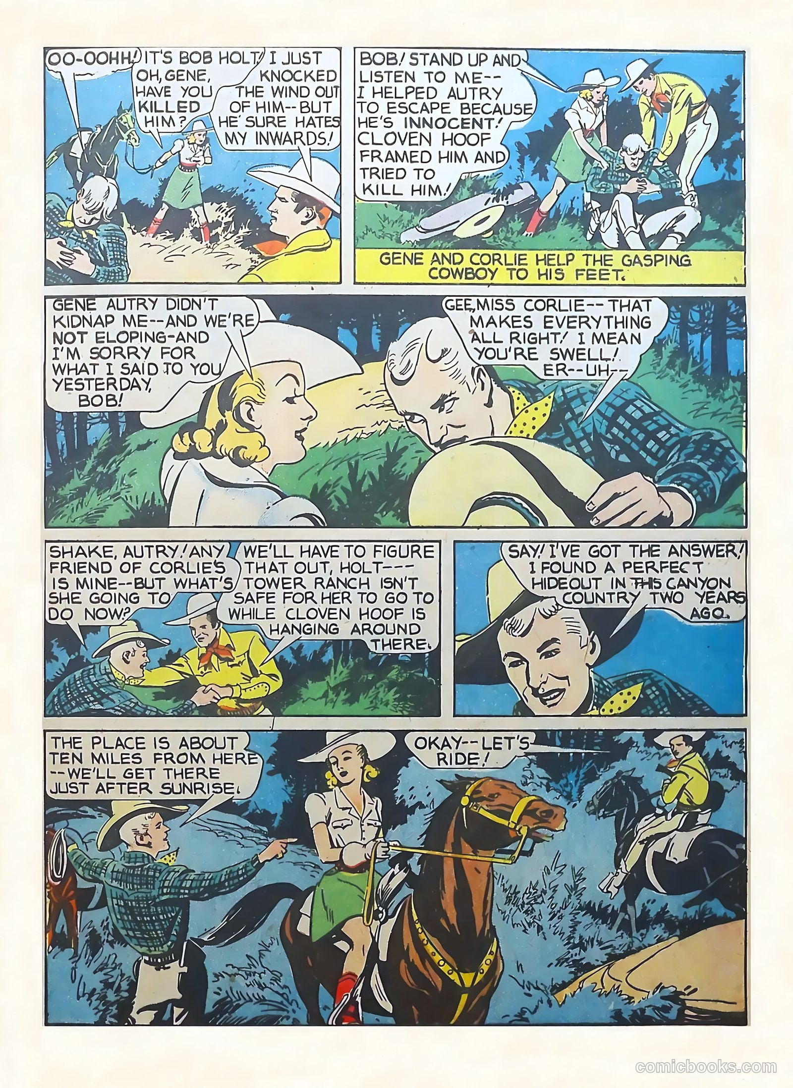 Gene Autry #1 (1941) — page 15 of 68