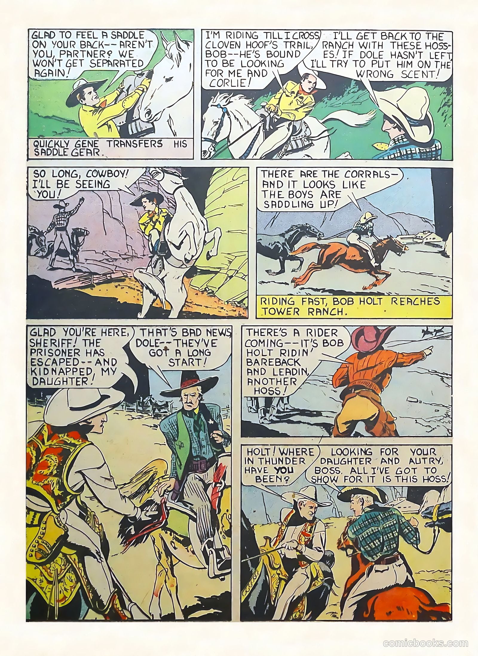 Gene Autry #1 (1941) — page 20 of 68