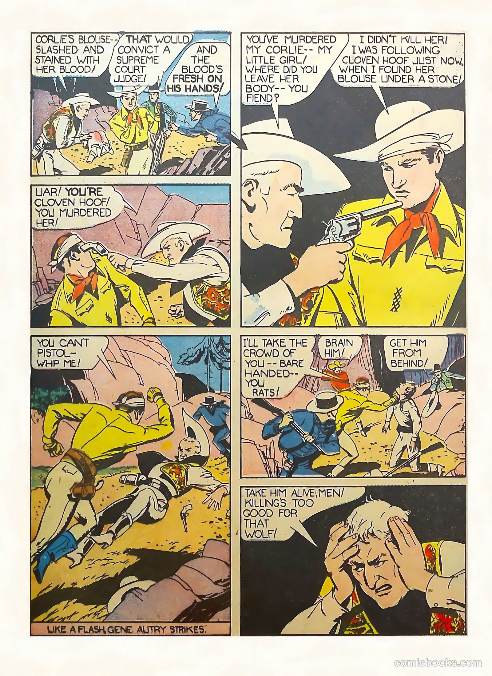 Gene Autry #1 (1941) — page 30 of 68