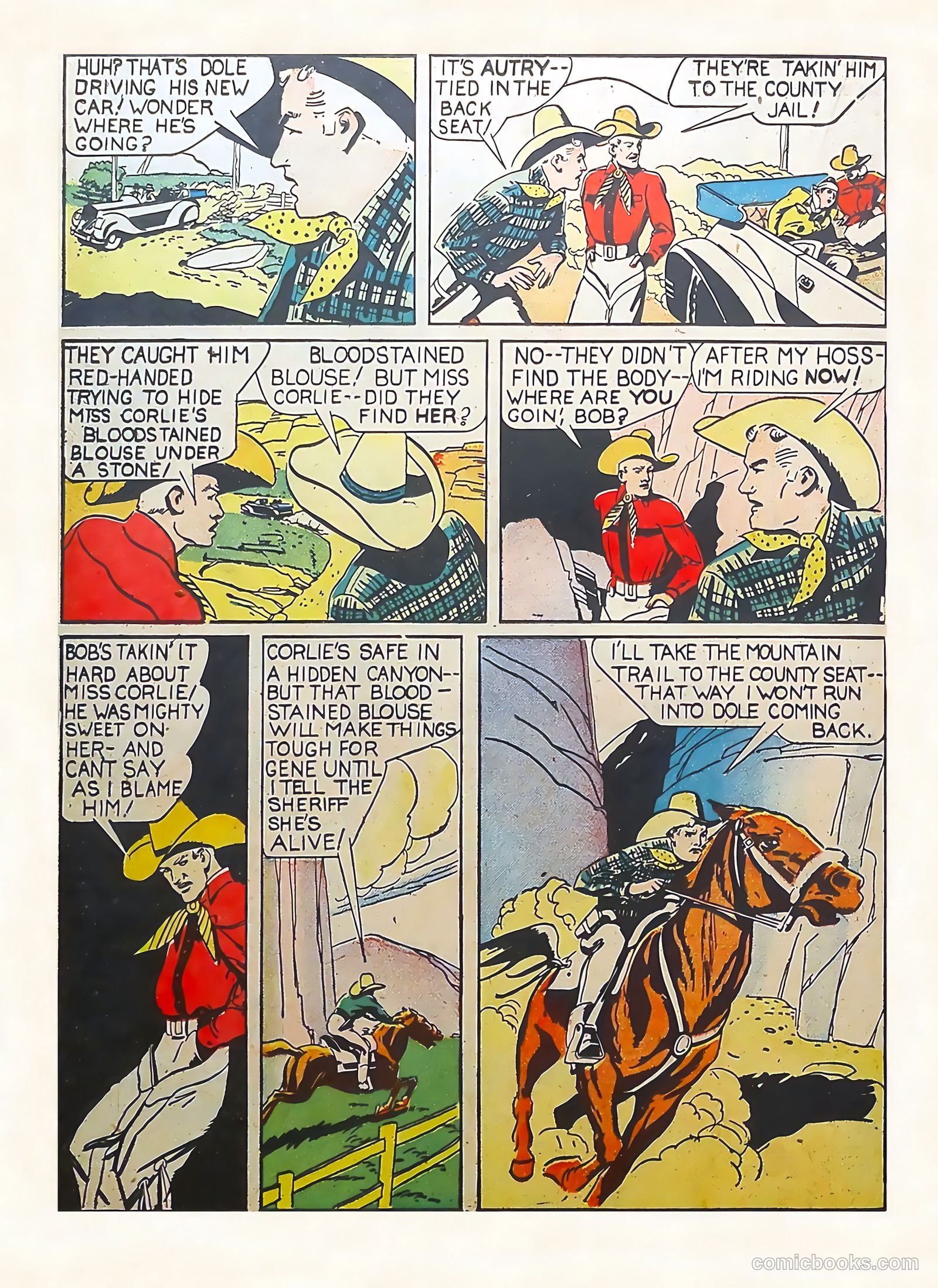 Gene Autry #1 (1941) — page 32 of 68