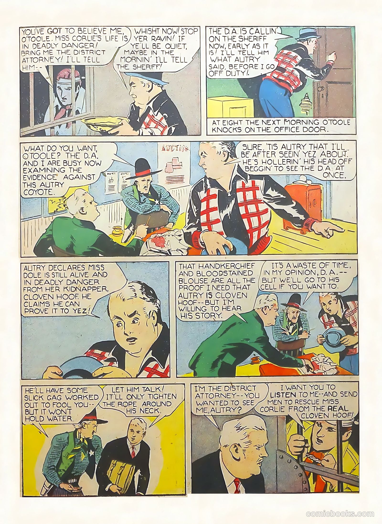 Gene Autry #1 (1941) — page 35 of 68