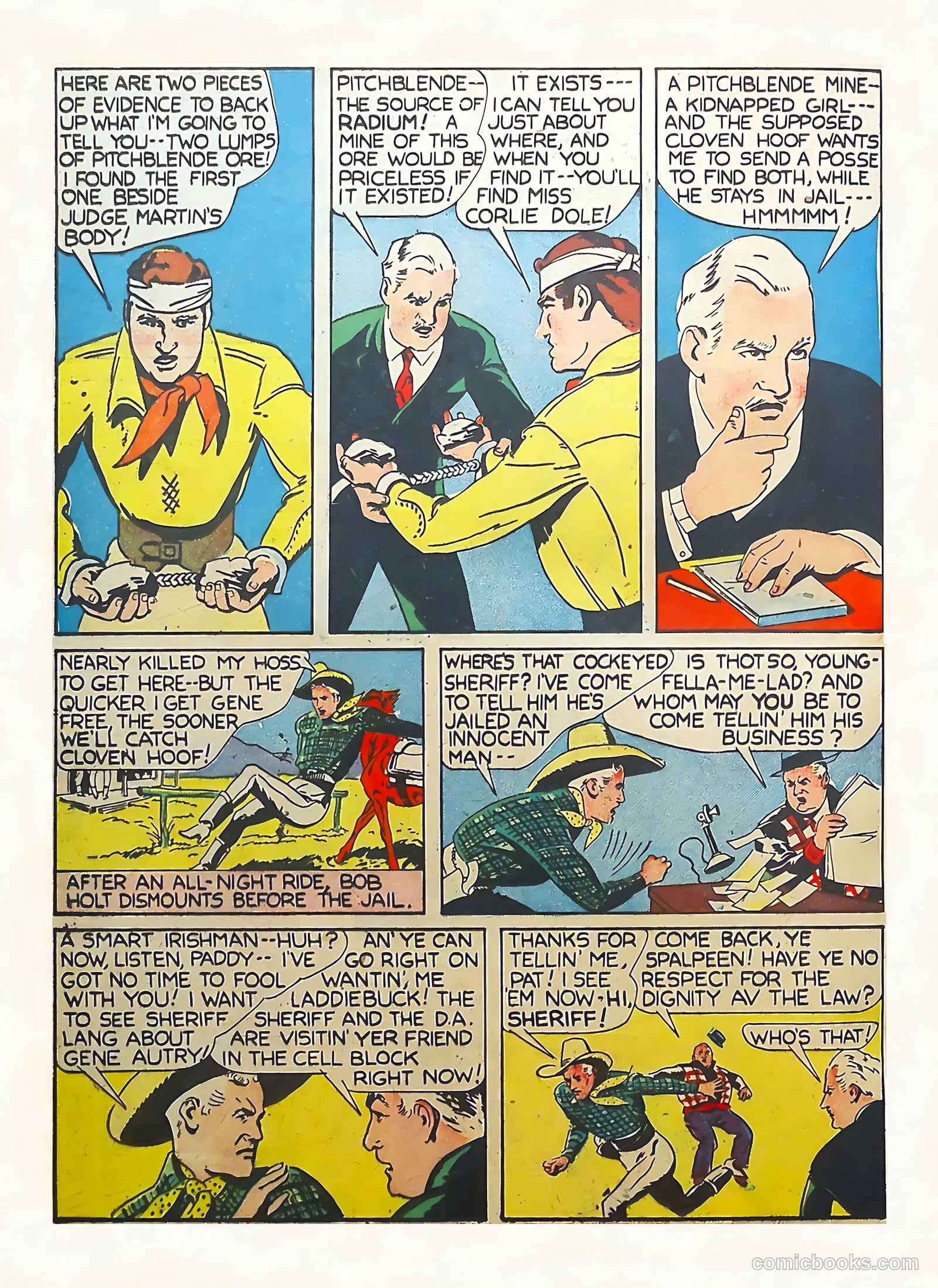 Gene Autry #1 (1941) — page 36 of 68