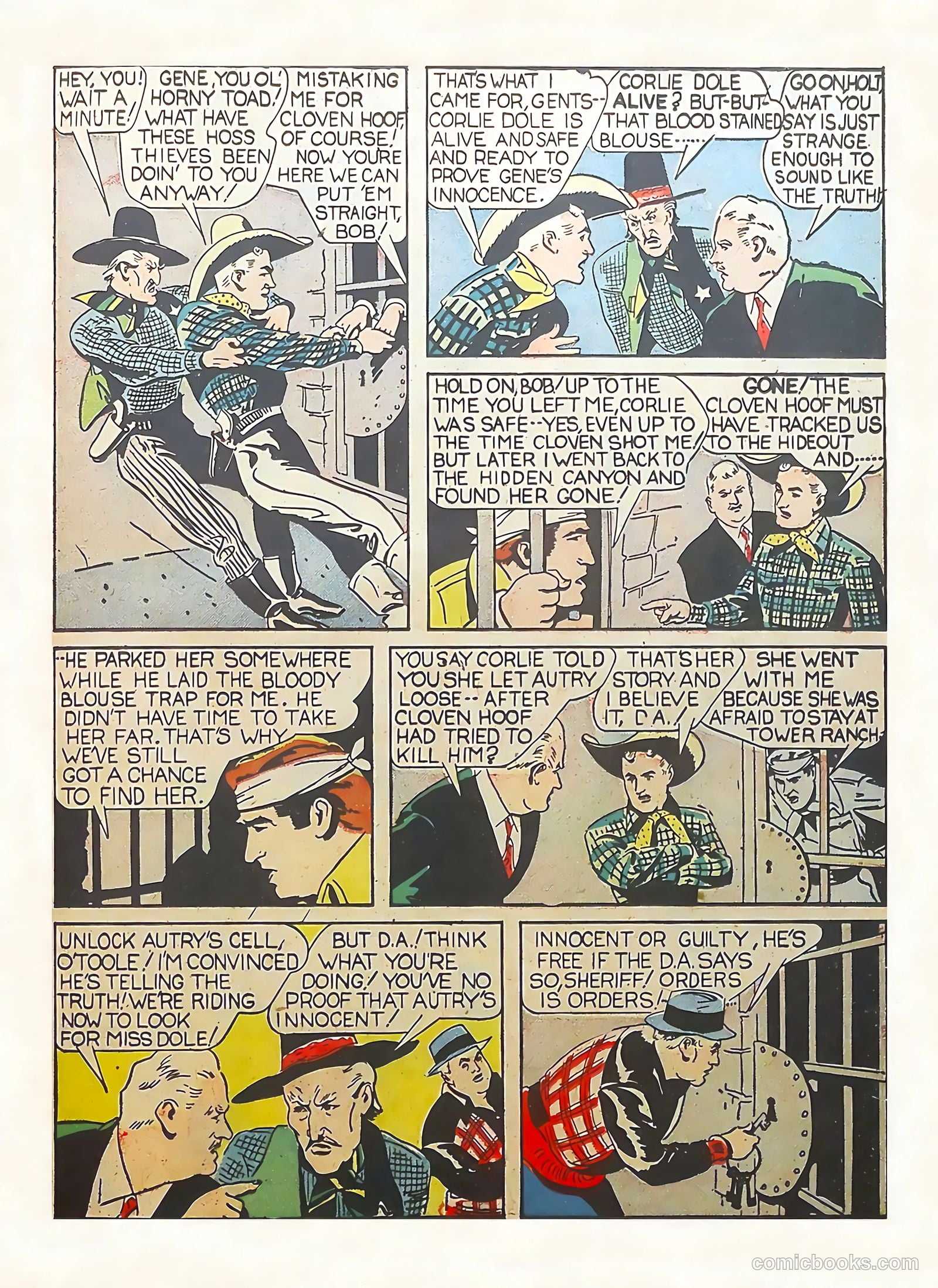 Gene Autry #1 (1941) — page 37 of 68