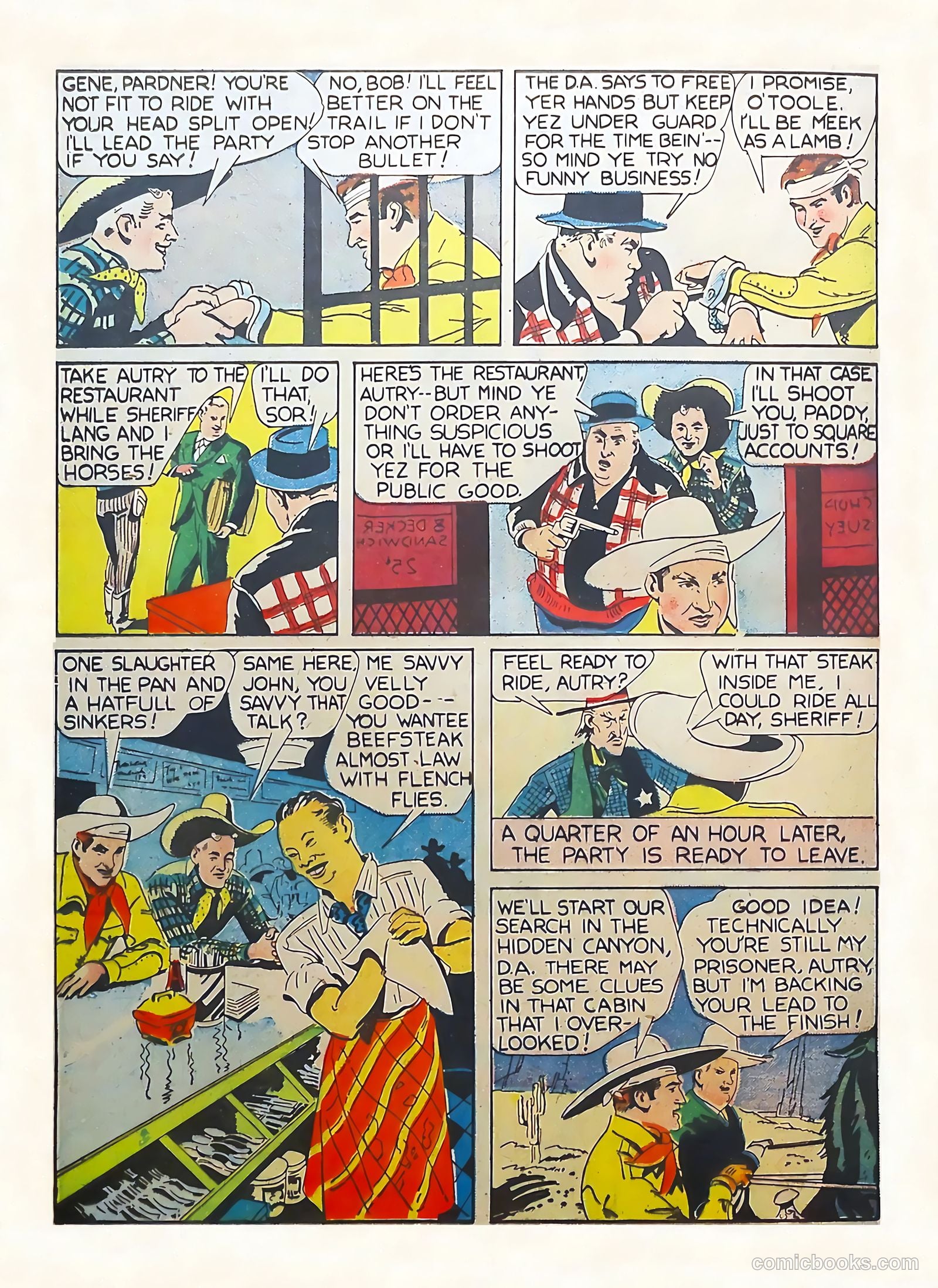Gene Autry #1 (1941) — page 38 of 68