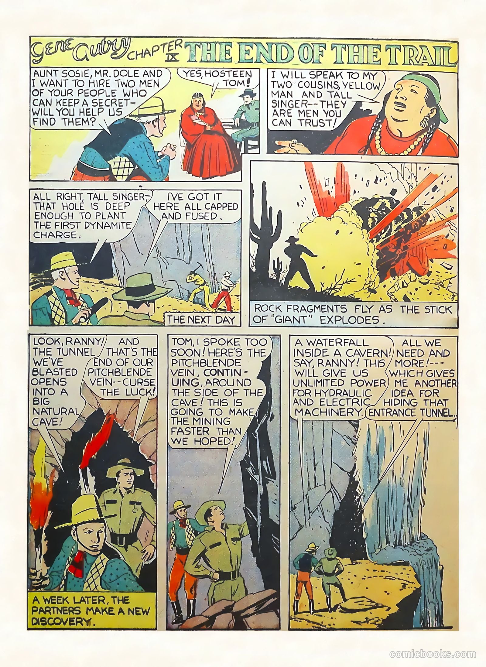 Gene Autry #1 (1941) — page 60 of 68