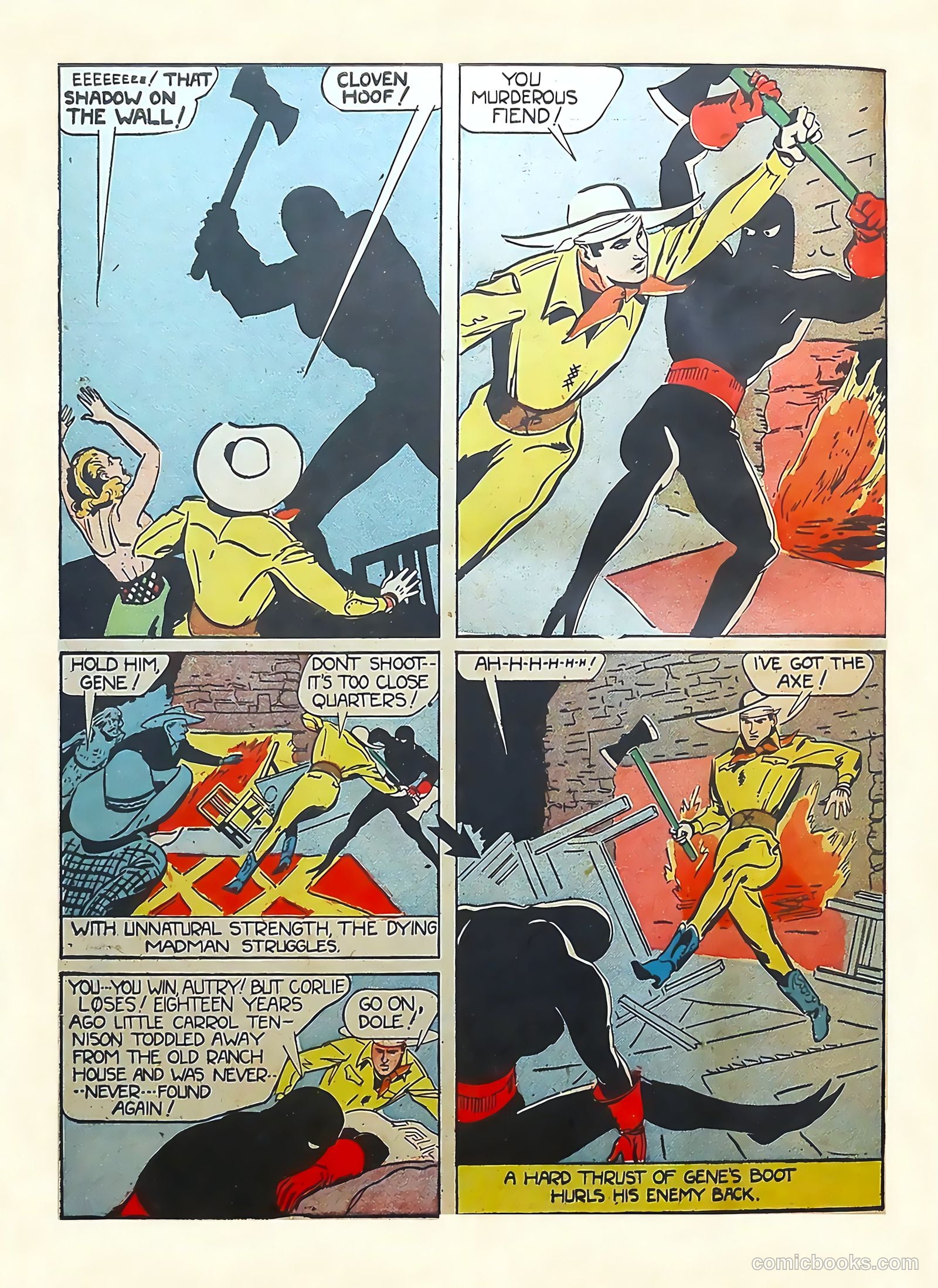 Gene Autry #1 (1941) — page 64 of 68