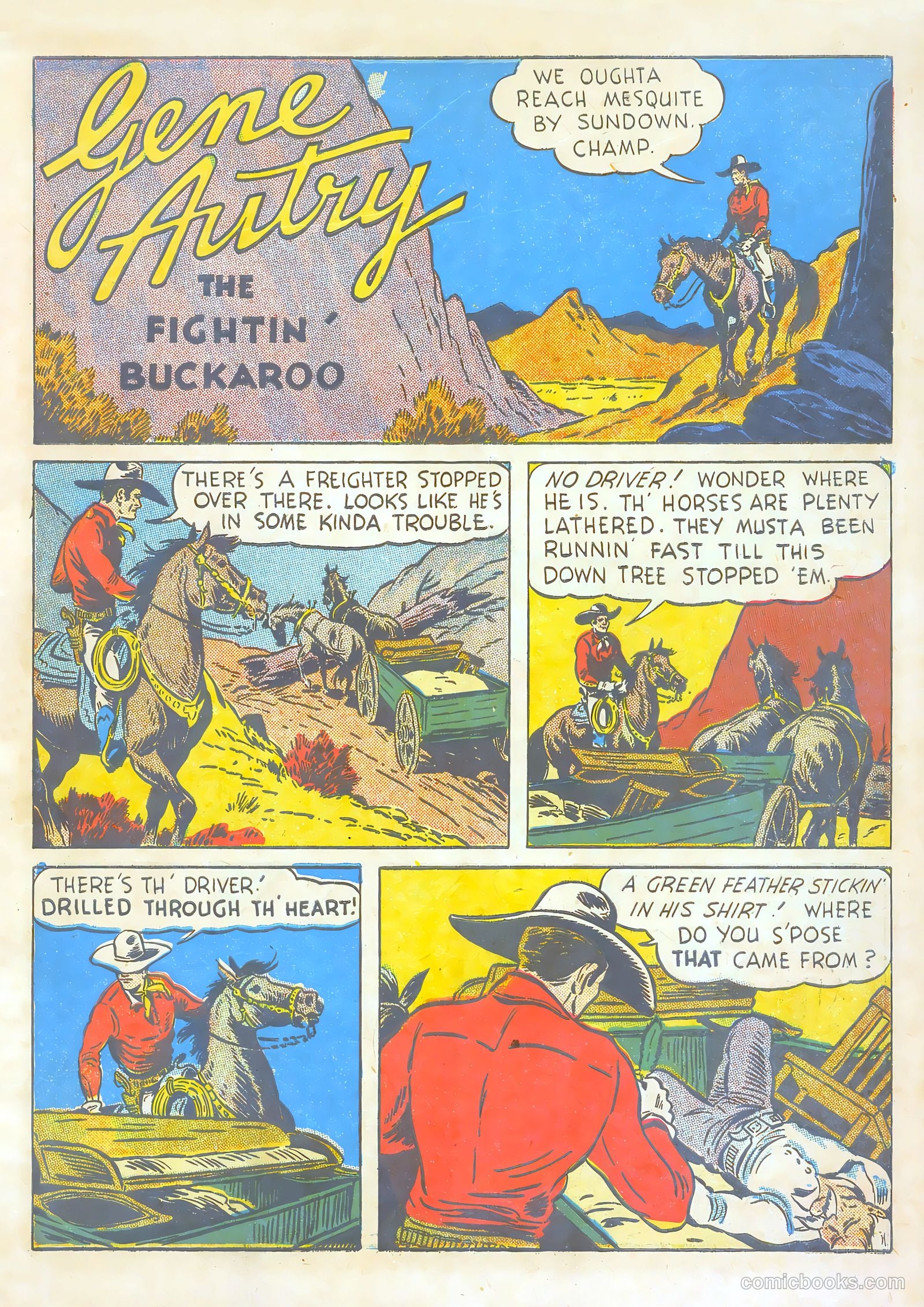Gene Autry #10 (1943) — page 3 of 68