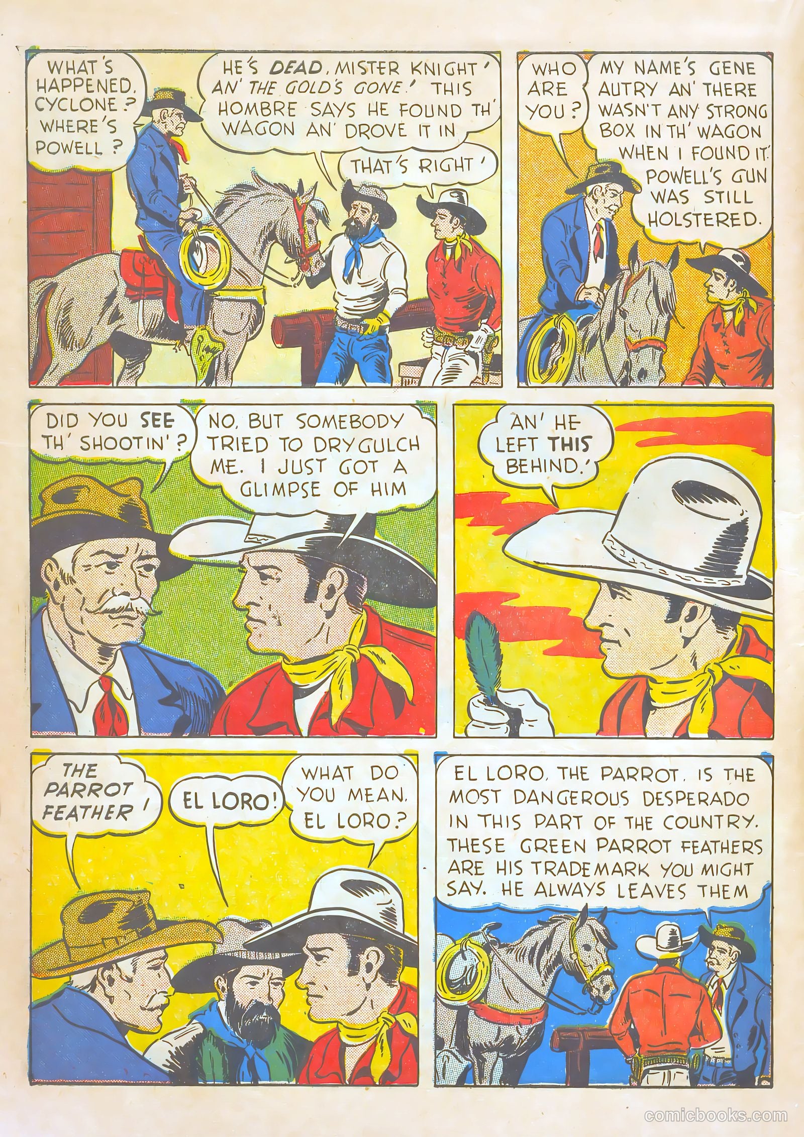 Gene Autry #10 (1943) — page 8 of 68