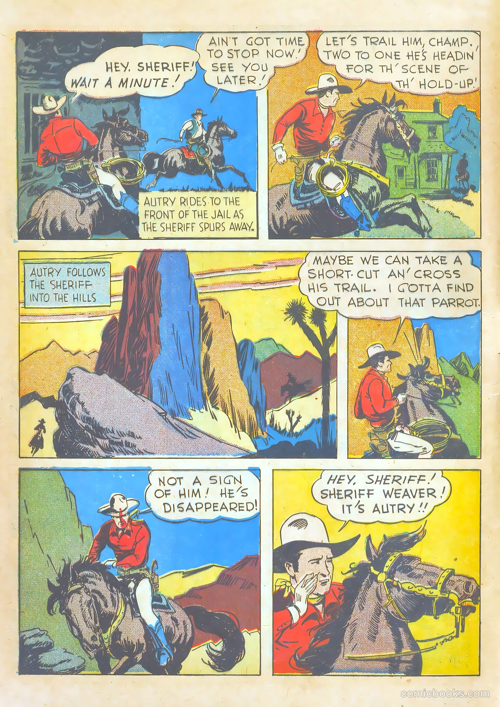 Gene Autry #10 (1943) — page 12 of 68