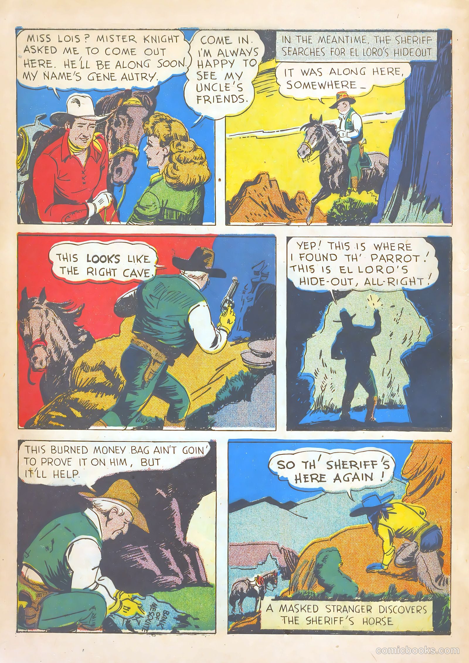 Gene Autry #10 (1943) — page 14 of 68