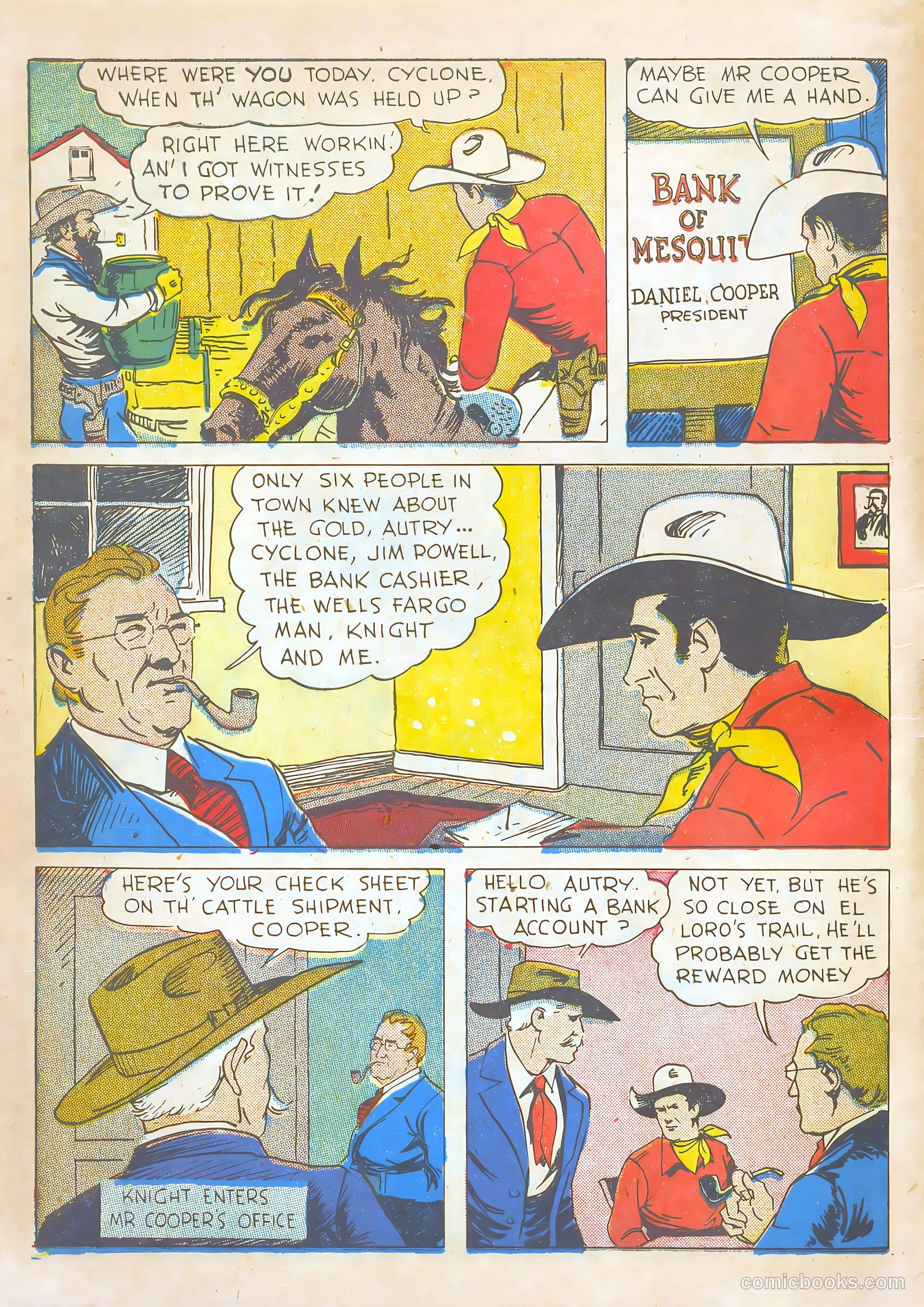 Gene Autry #10 (1943) — page 16 of 68