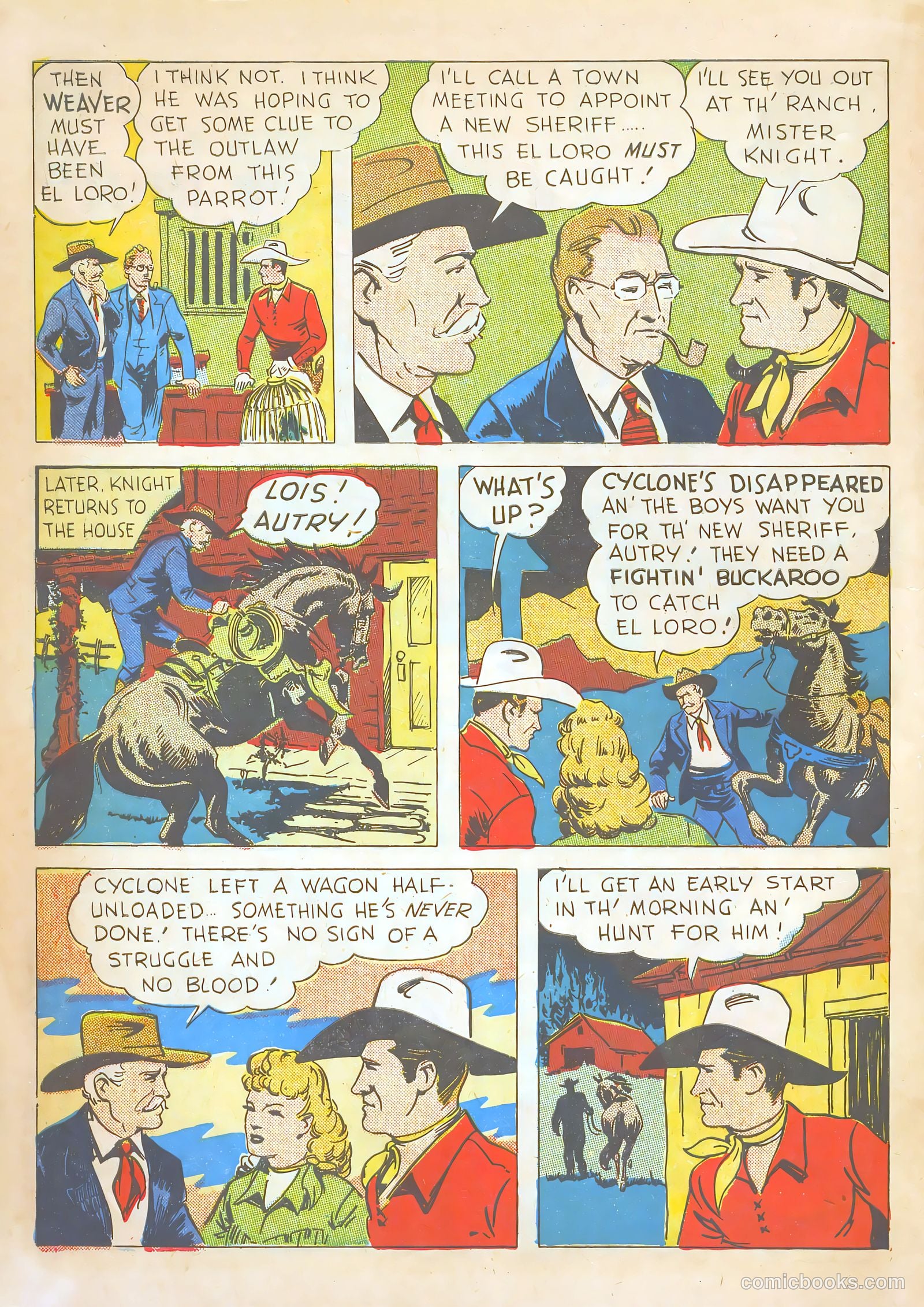 Gene Autry #10 (1943) — page 18 of 68