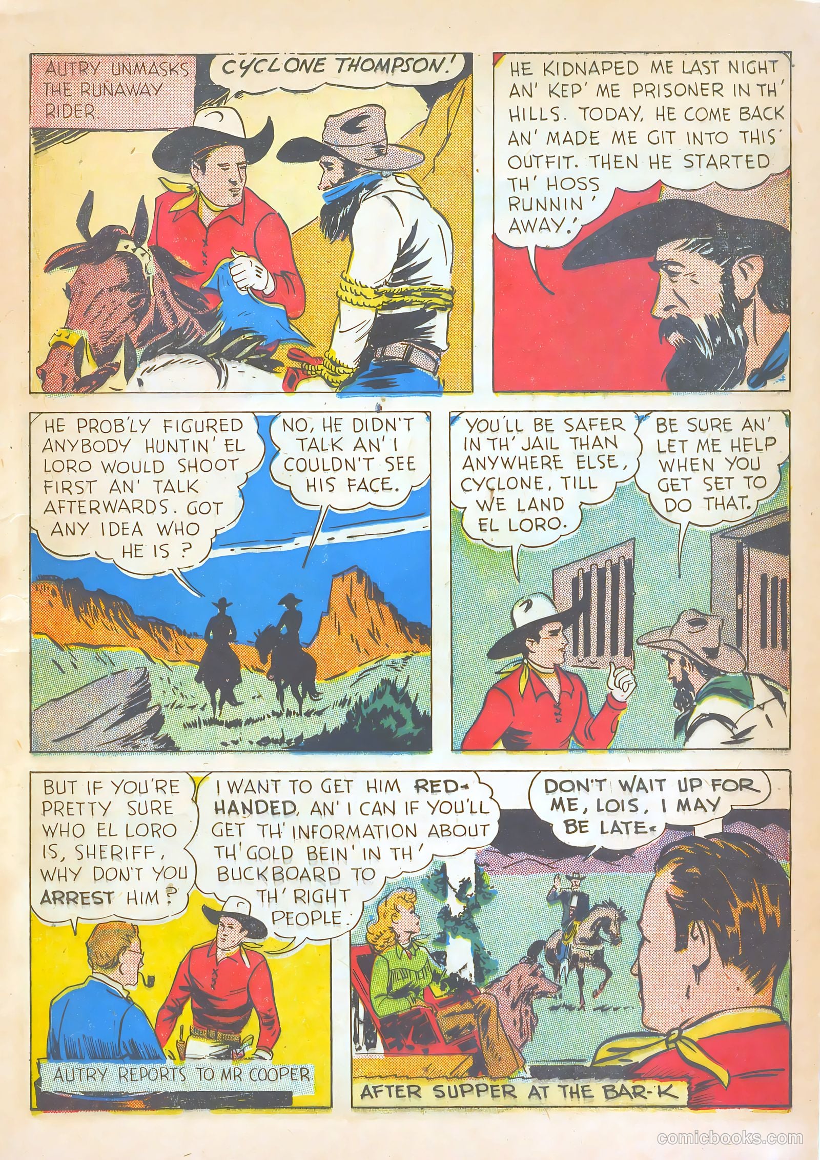 Gene Autry #10 (1943) — page 23 of 68