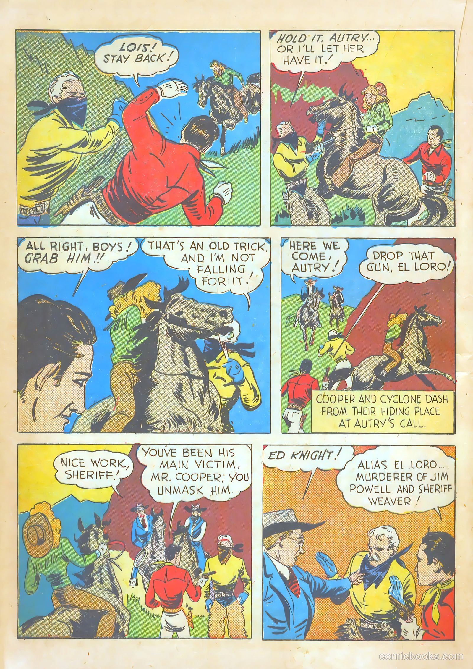 Gene Autry #10 (1943) — page 28 of 68