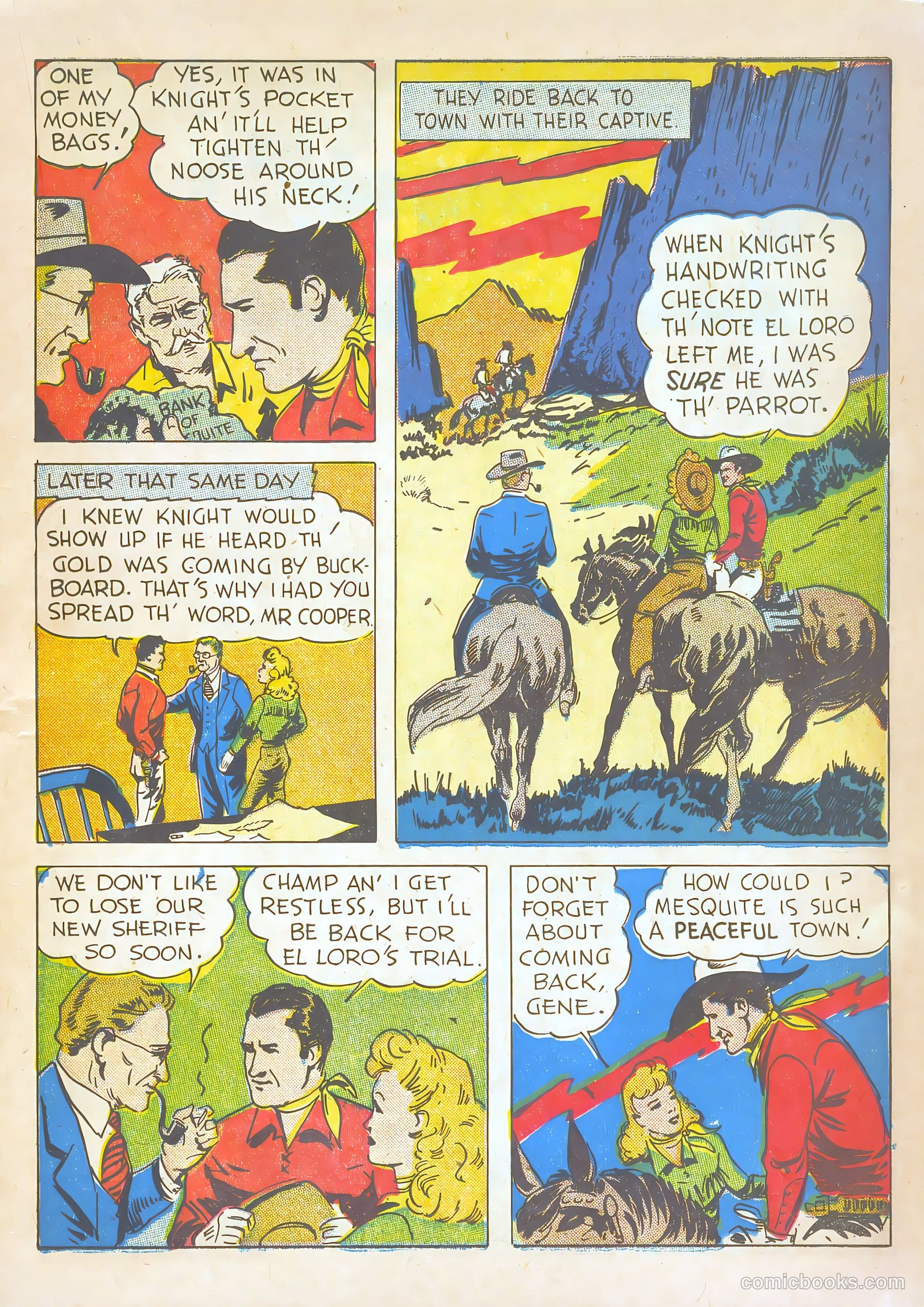 Gene Autry #10 (1943) — page 29 of 68