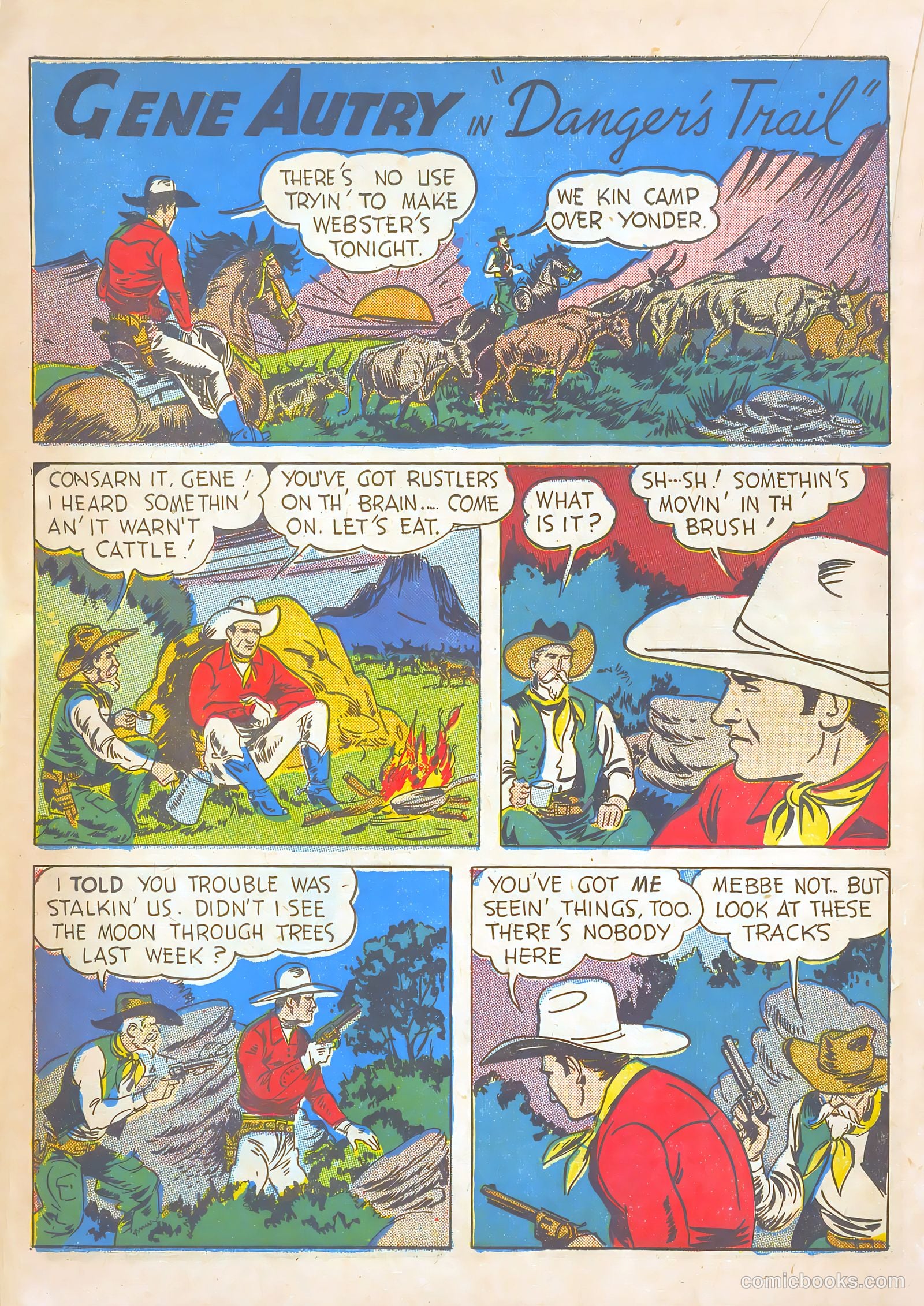 Gene Autry #10 (1943) — page 32 of 68