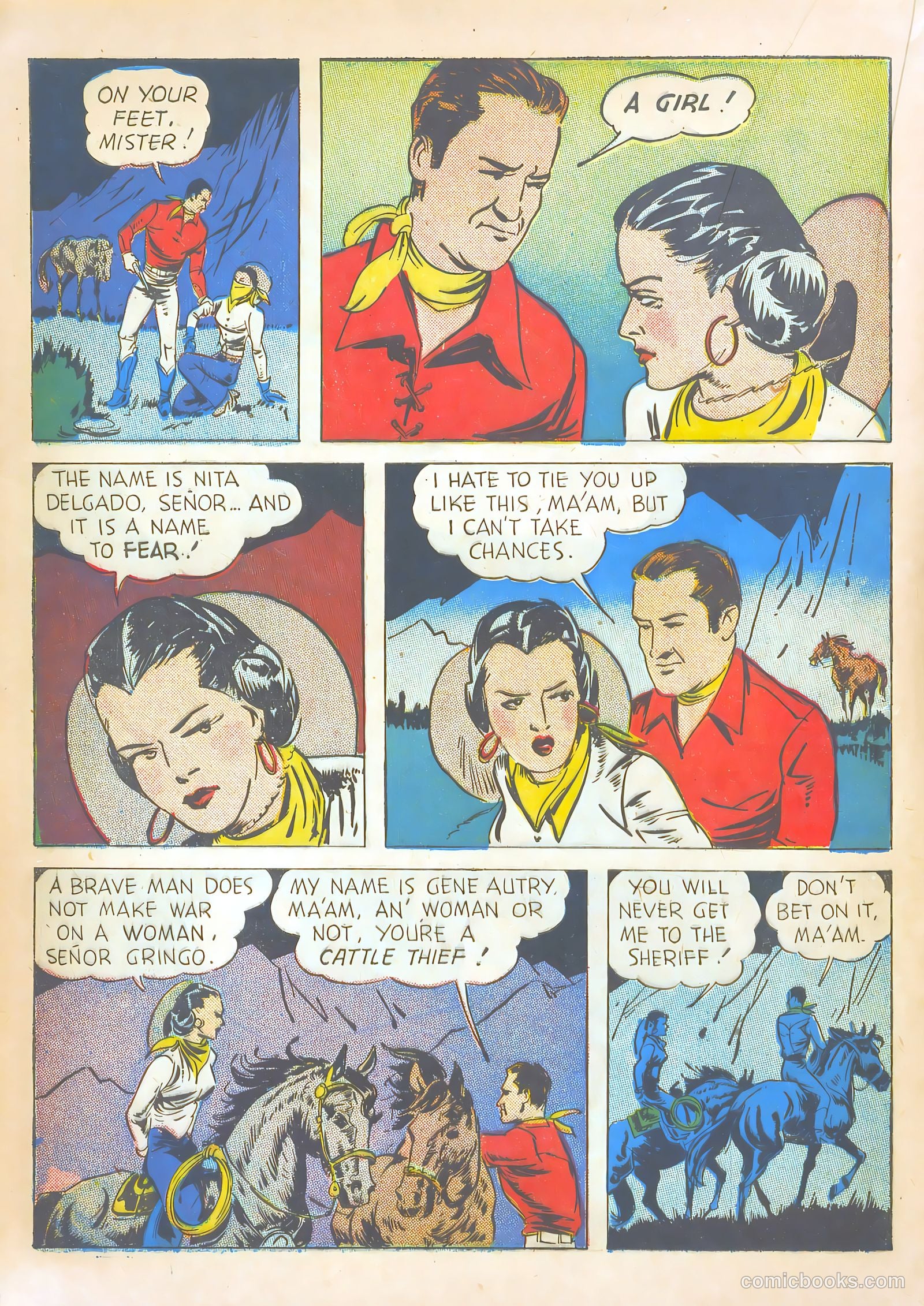 Gene Autry #10 (1943) — page 38 of 68