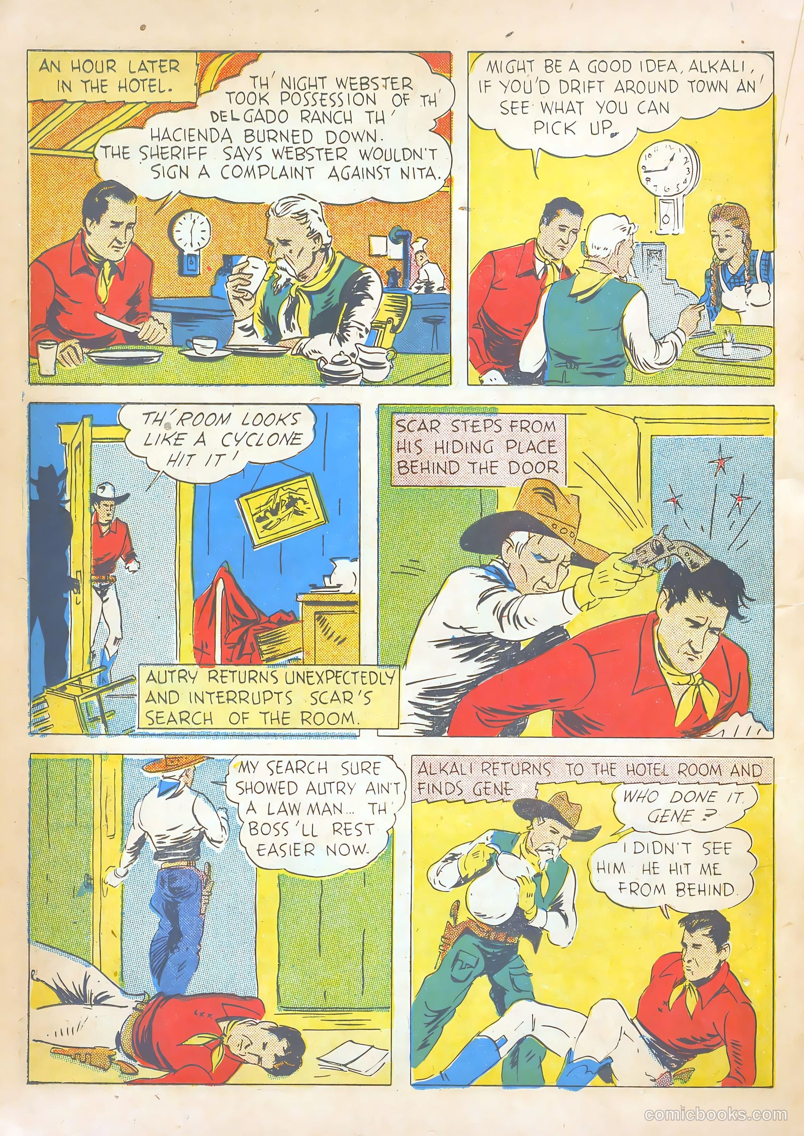 Gene Autry #10 (1943) — page 42 of 68