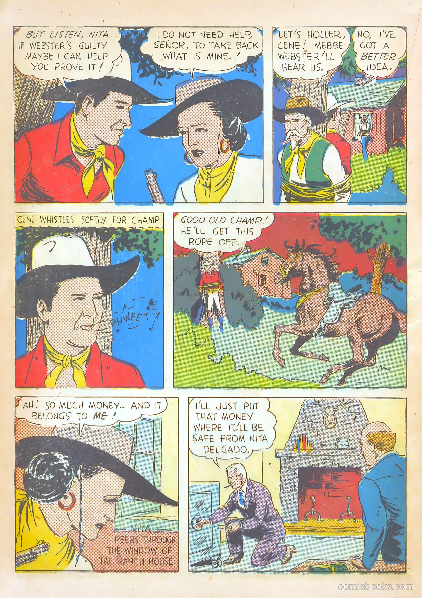 Gene Autry #10 (1943) — page 46 of 68