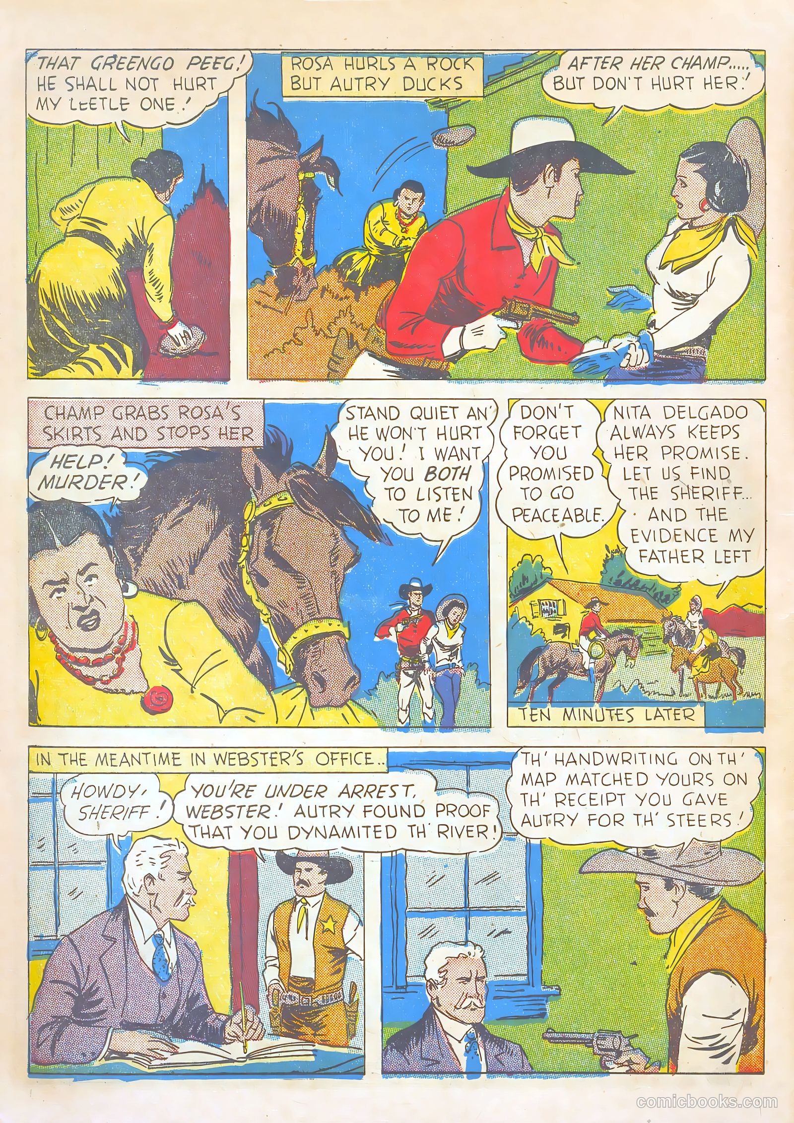 Gene Autry #10 (1943) — page 56 of 68