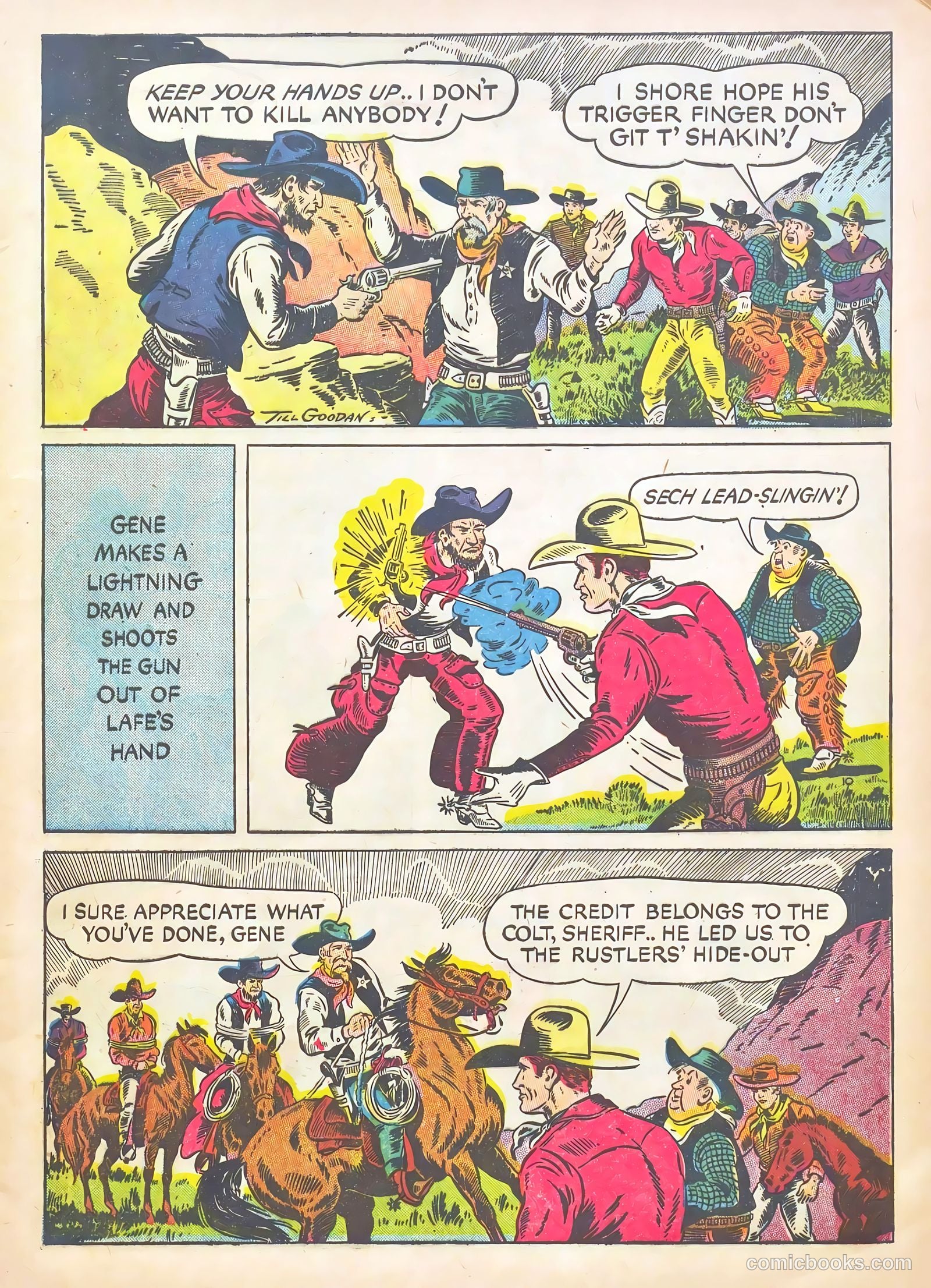 Gene Autry #2 (1950) — page 9 of 68