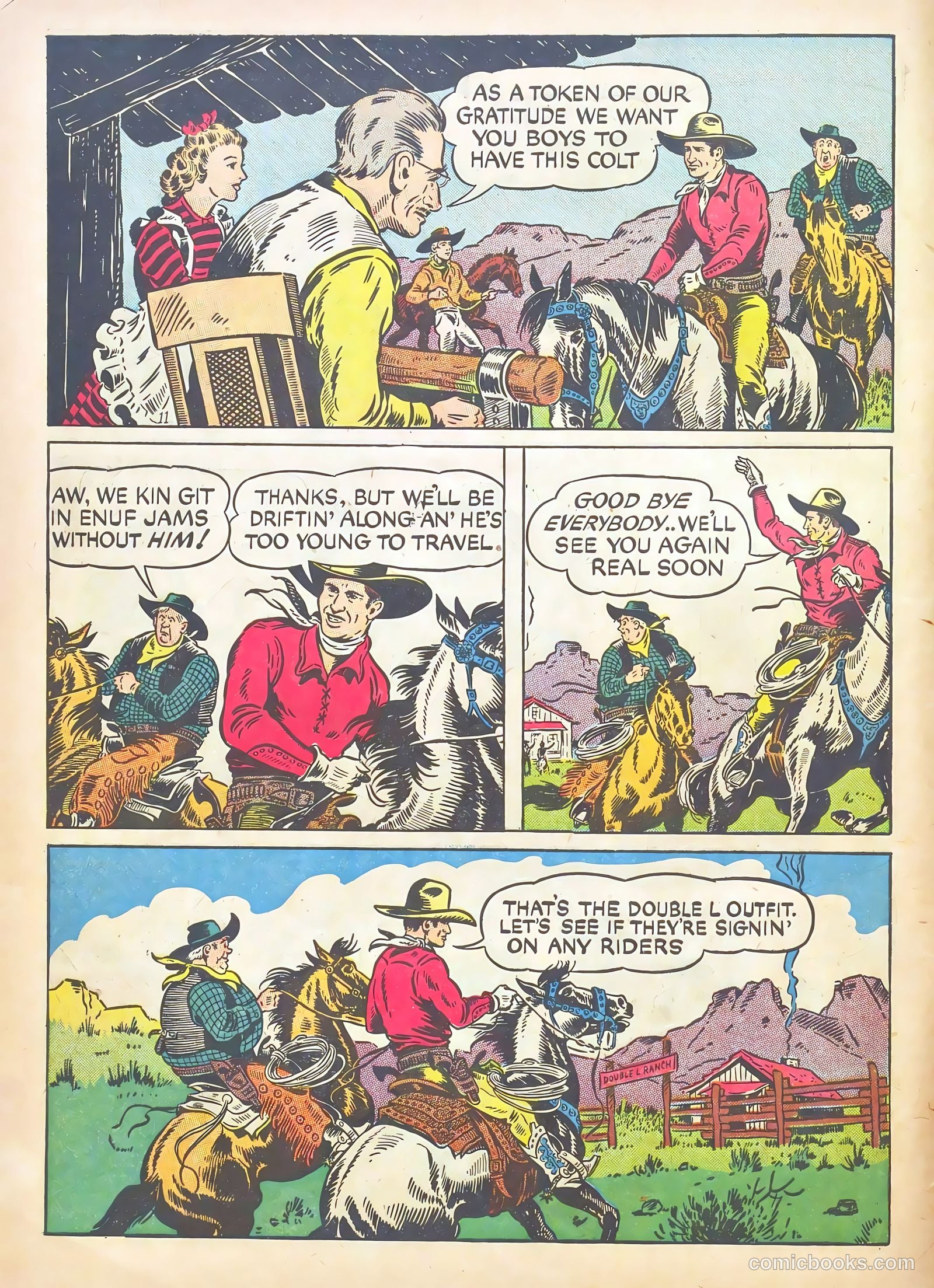 Gene Autry #2 (1950) — page 10 of 68